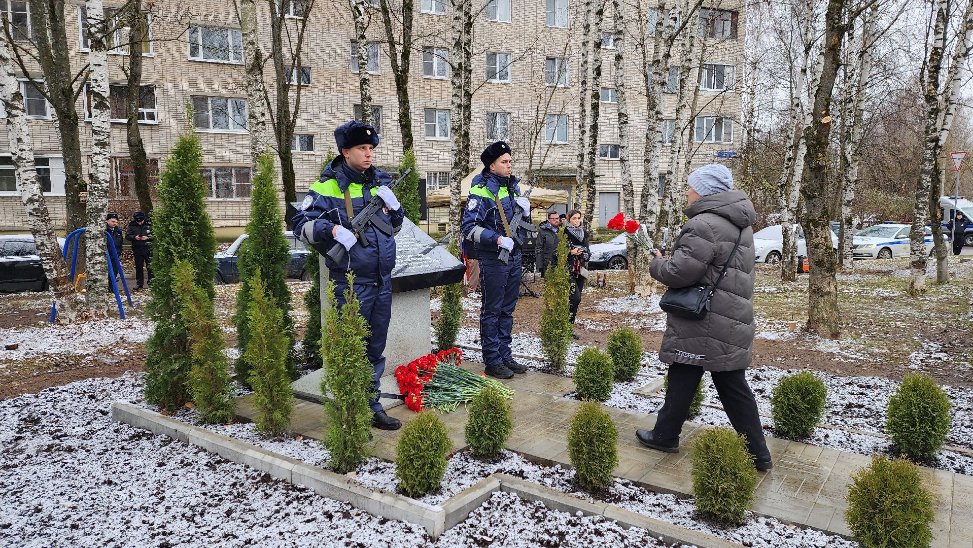 Солнечногорск, вертикалки, Алексей Марков, полиция, памятный камень,