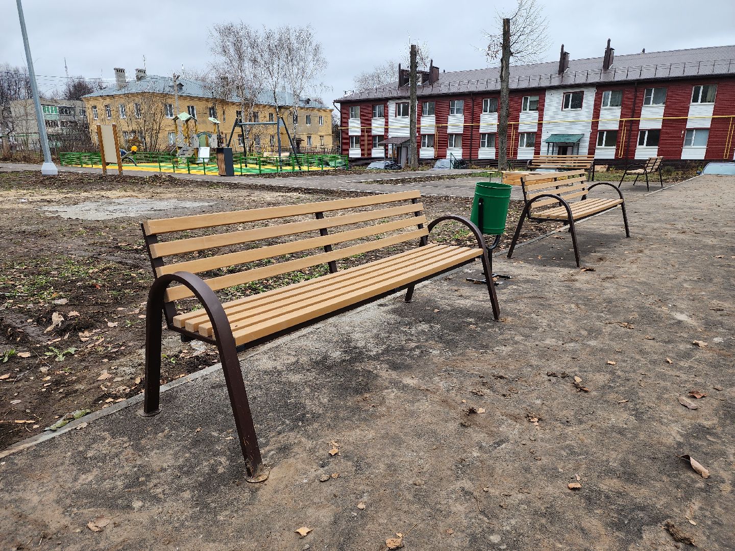 Зарайск, благоустройство двора, вертикалка,