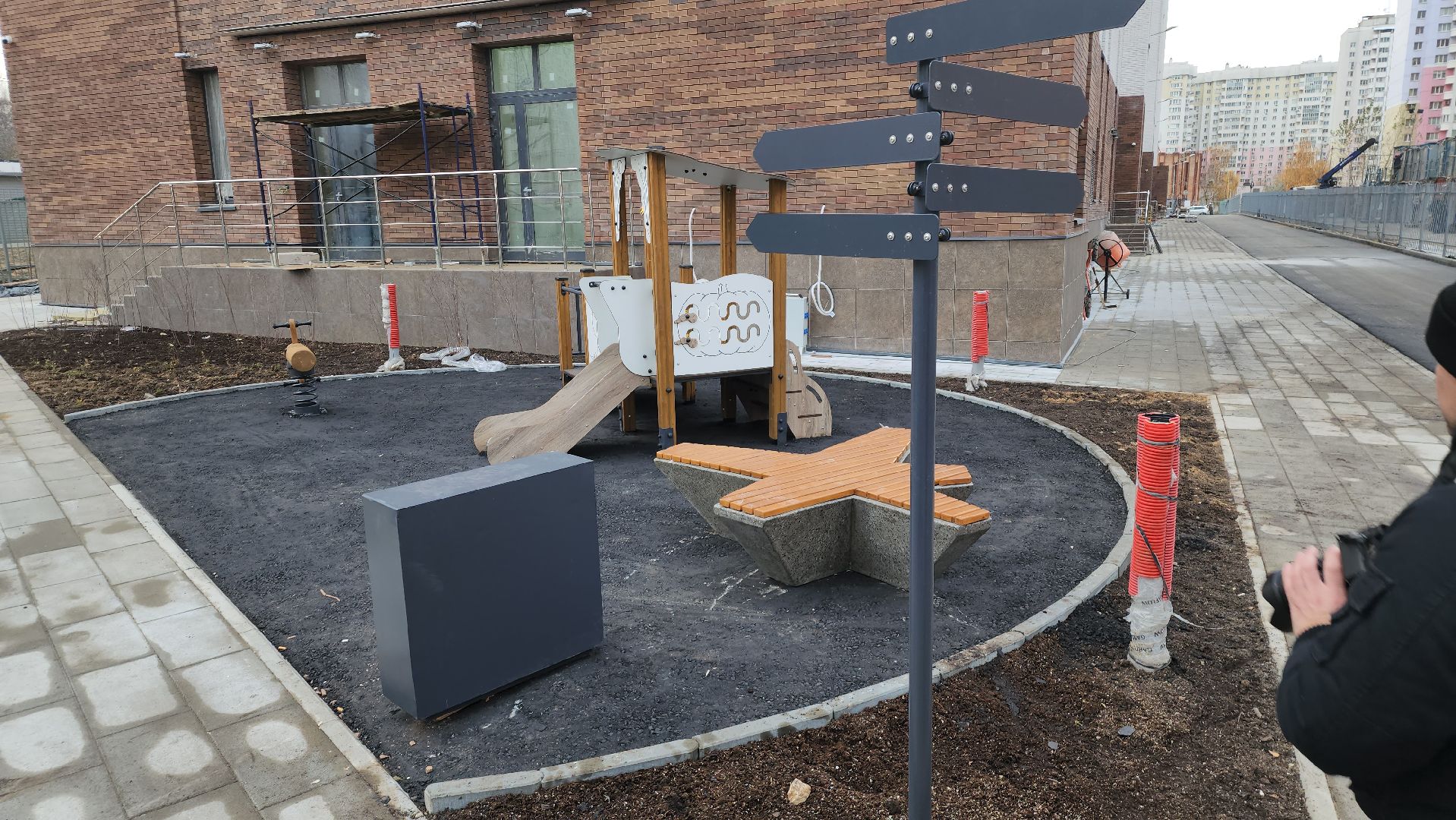 котельники, поликлиника, строительство, благоустройство, готовность,