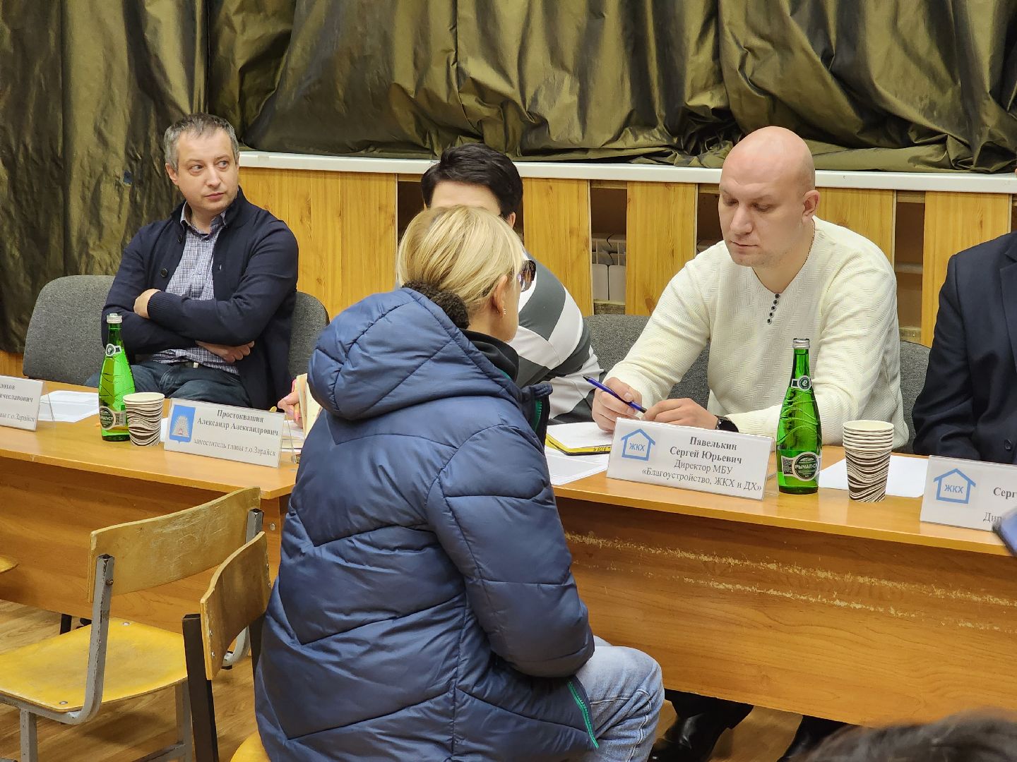 Зарайск, выездная администрация, светлый город, отопление в школе,