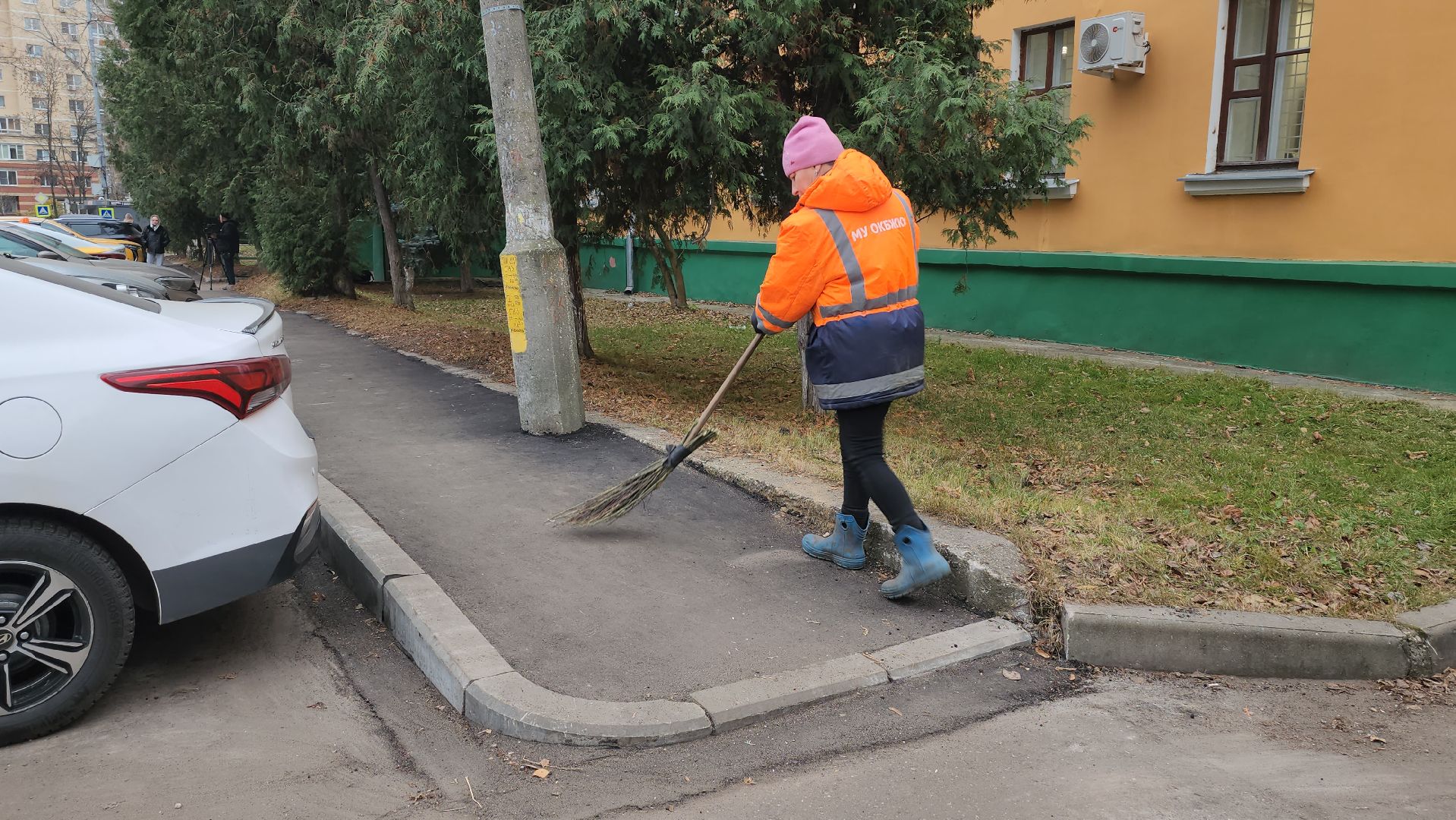 люберцы, маршрут, строительство, новый тротуар, вертикалка,