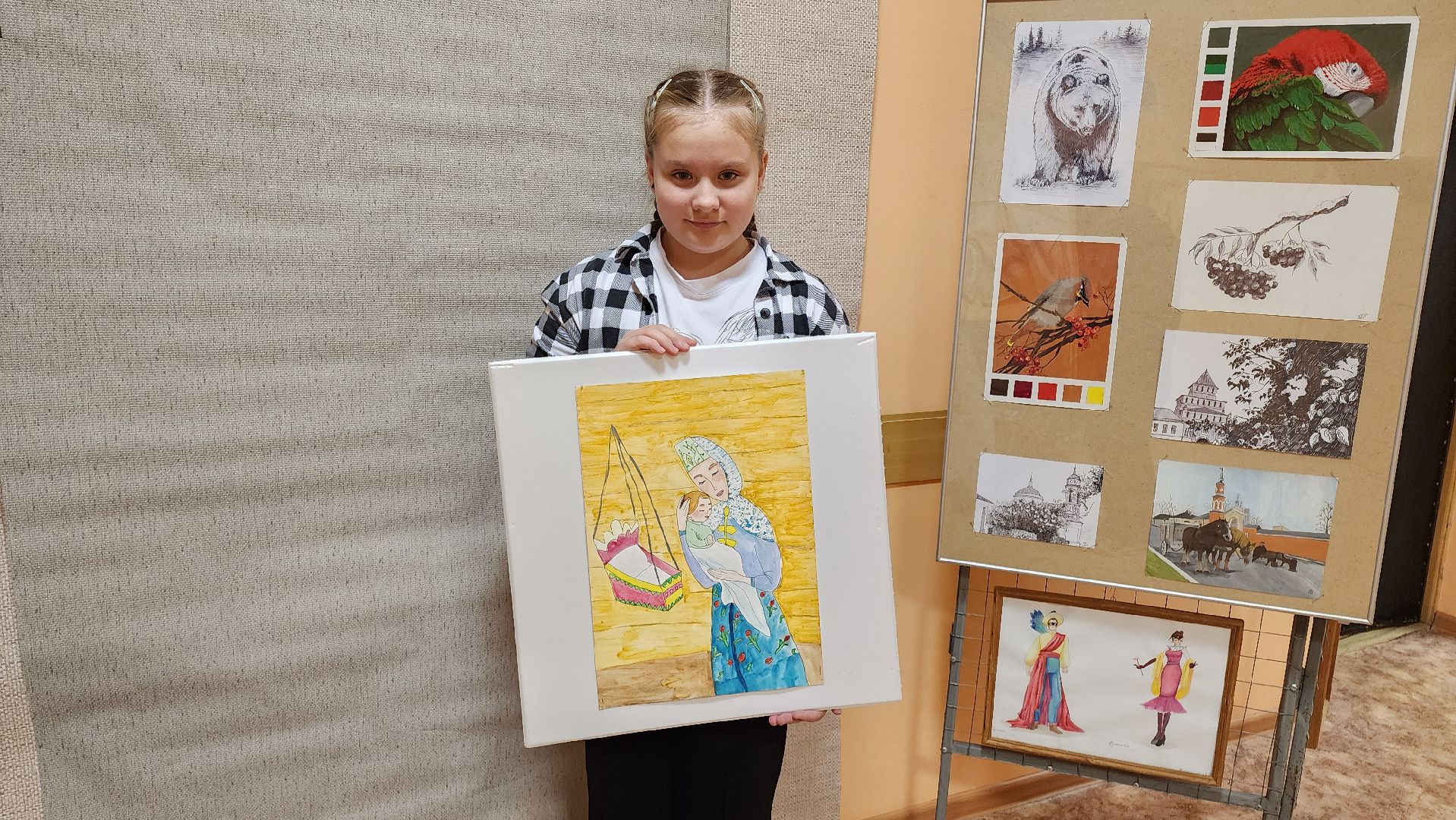 кашира, детская школа искусств, конкурс иллюстраций, пушкин,