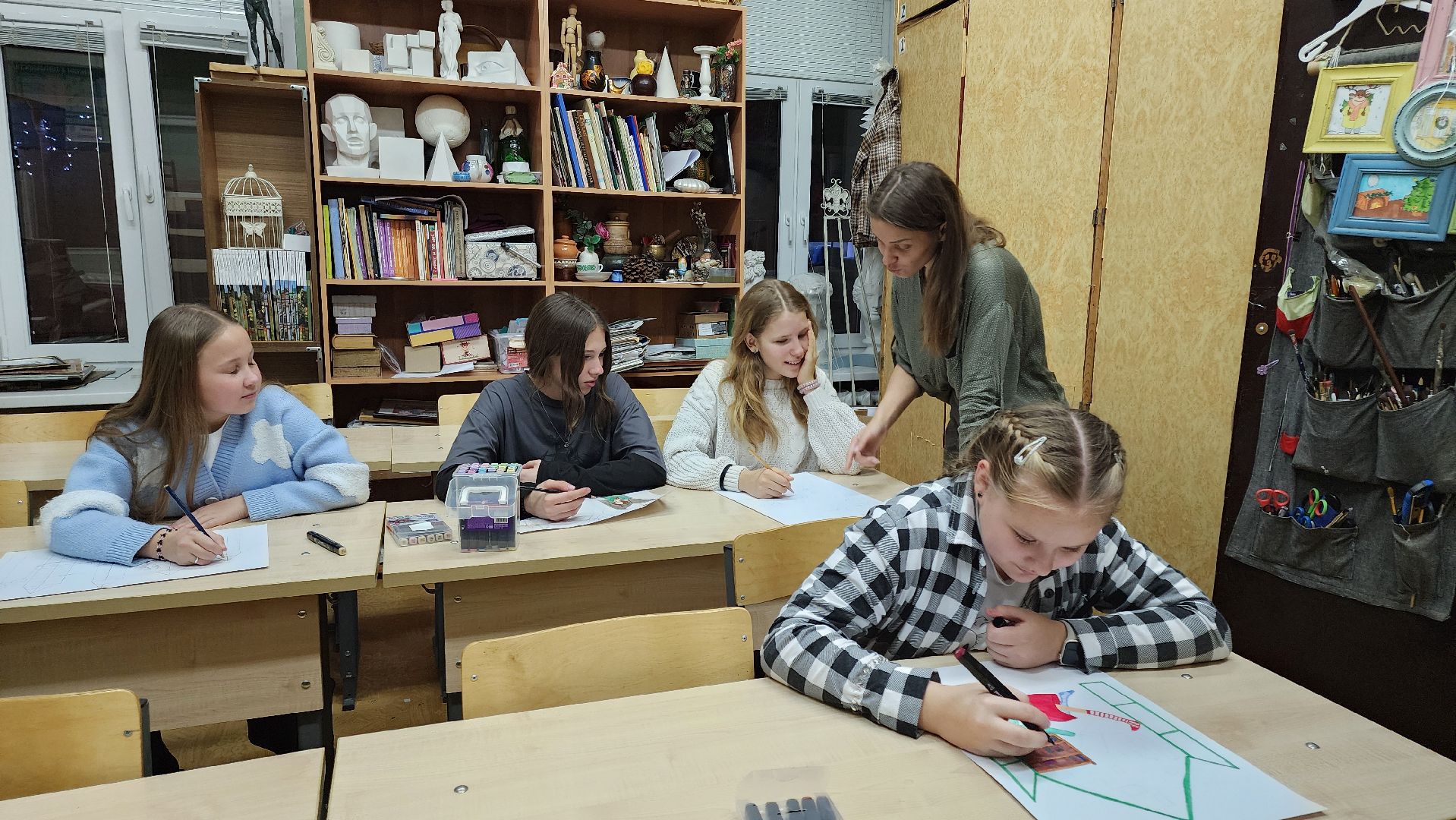 кашира, детская школа искусств, конкурс иллюстраций, пушкин,