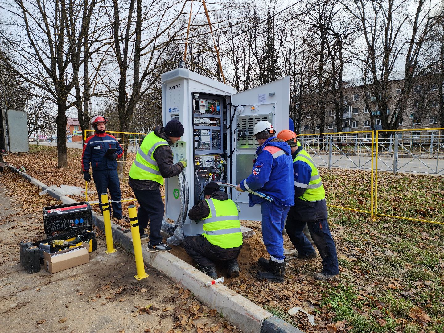 Руза, электроавтомобили, электрозарядные станции, рузский городской округ, экология, урожай, московская область, россети московский регион, вертикалки,