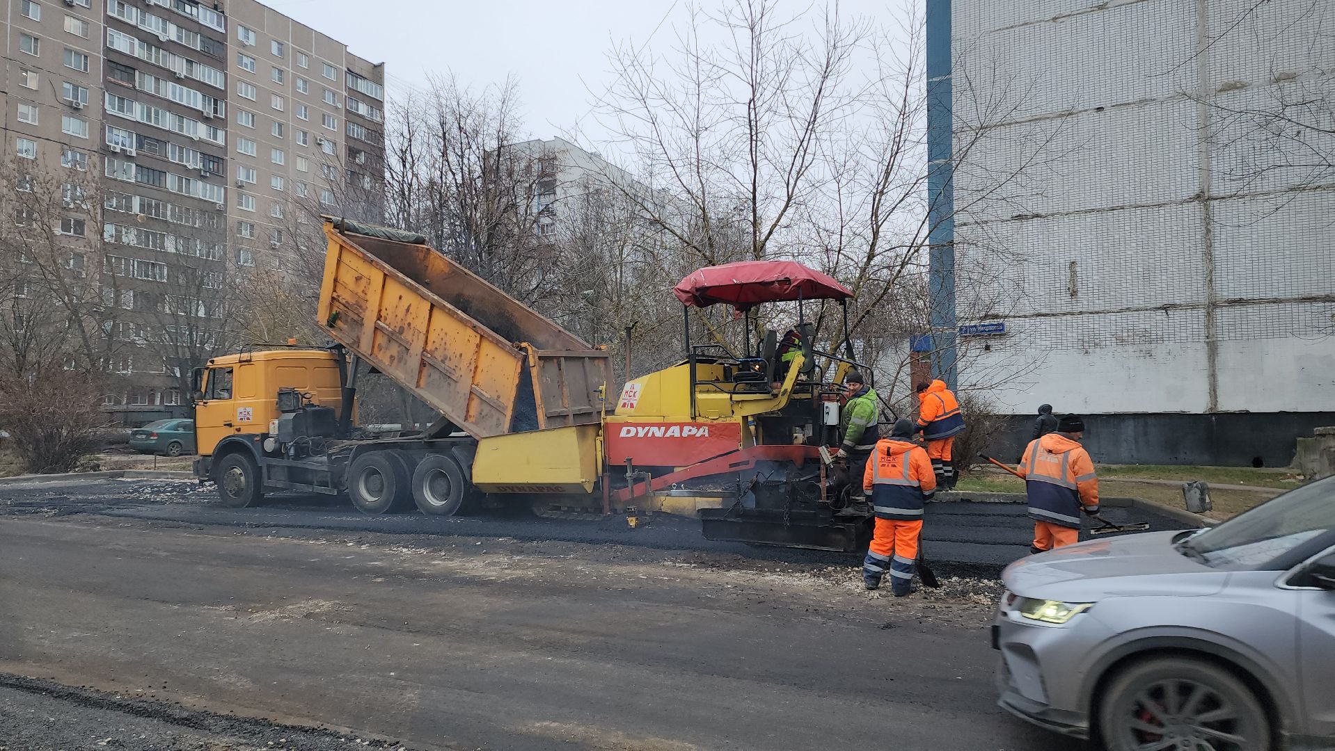 Благоустройство, Ремонт дорог, Лобня, вертикалки,