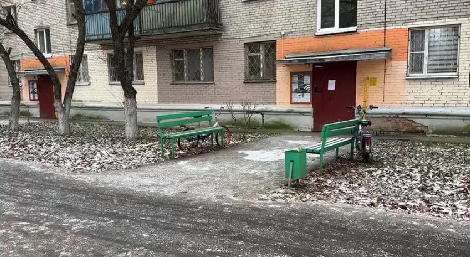 Реутов, вертикалки, снегопад, уборка снега, лепим снеговика,