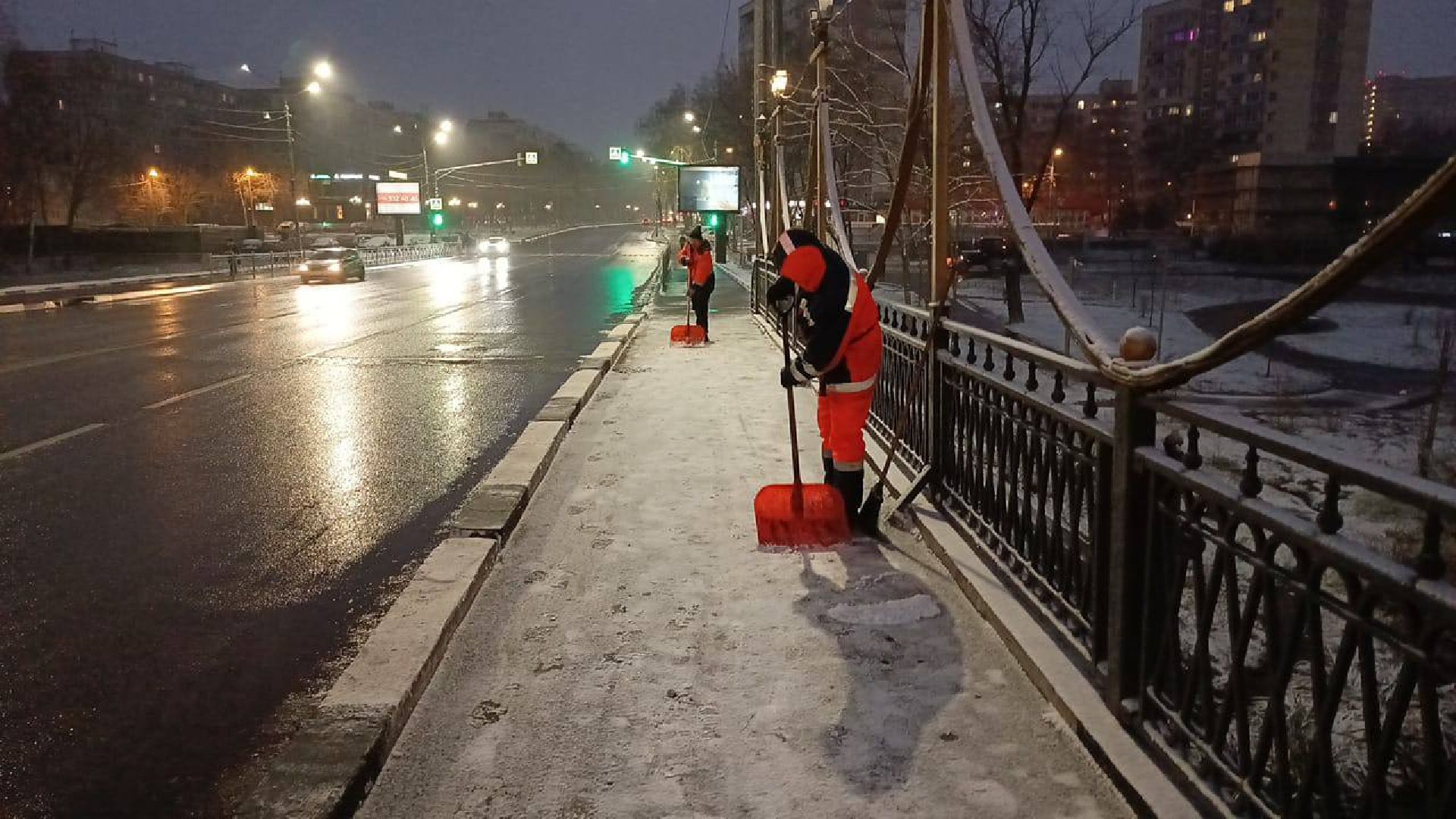 вертикалки, пушкино, уборка снега, коммунальная техника, коммунальная служба,