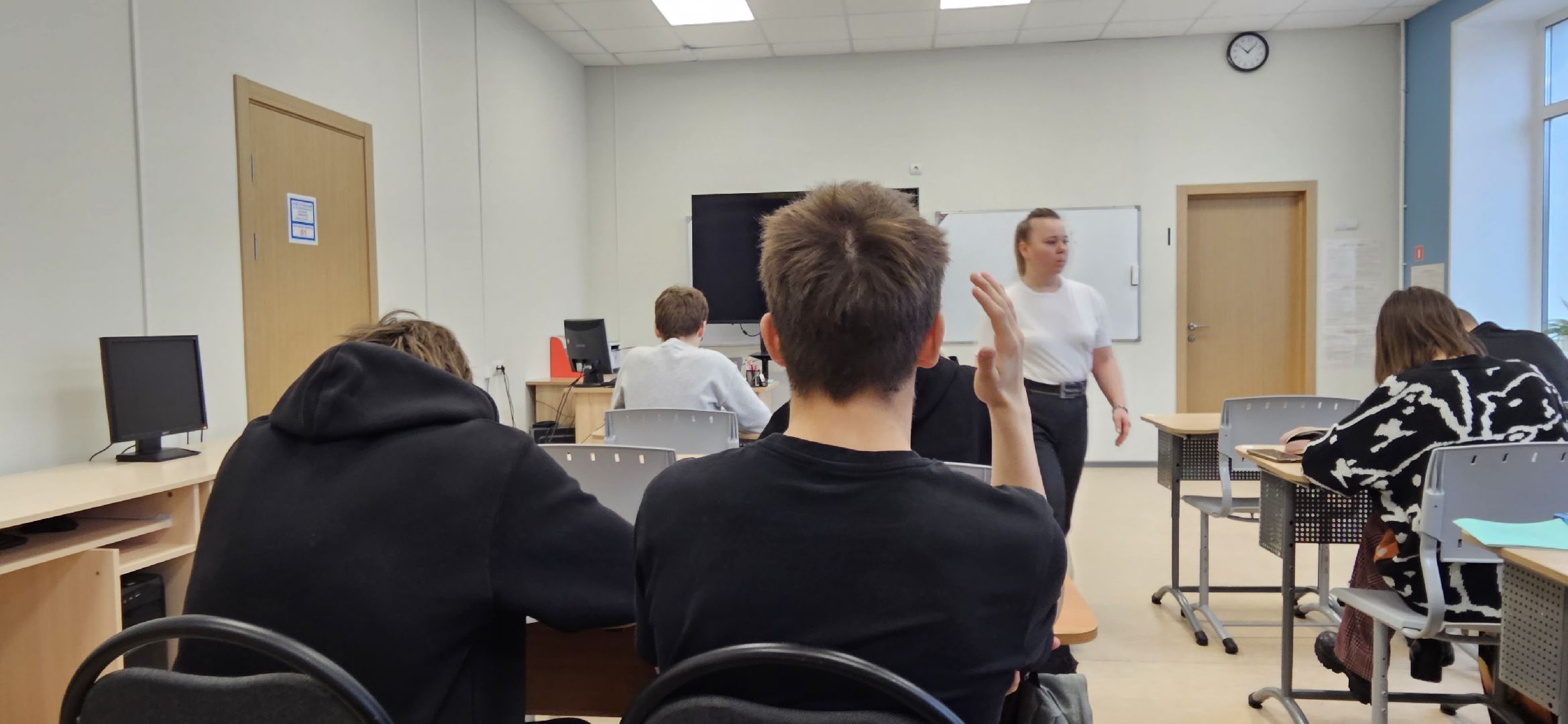 Учитель, Школа, Информатика, Дети, Жуковский,