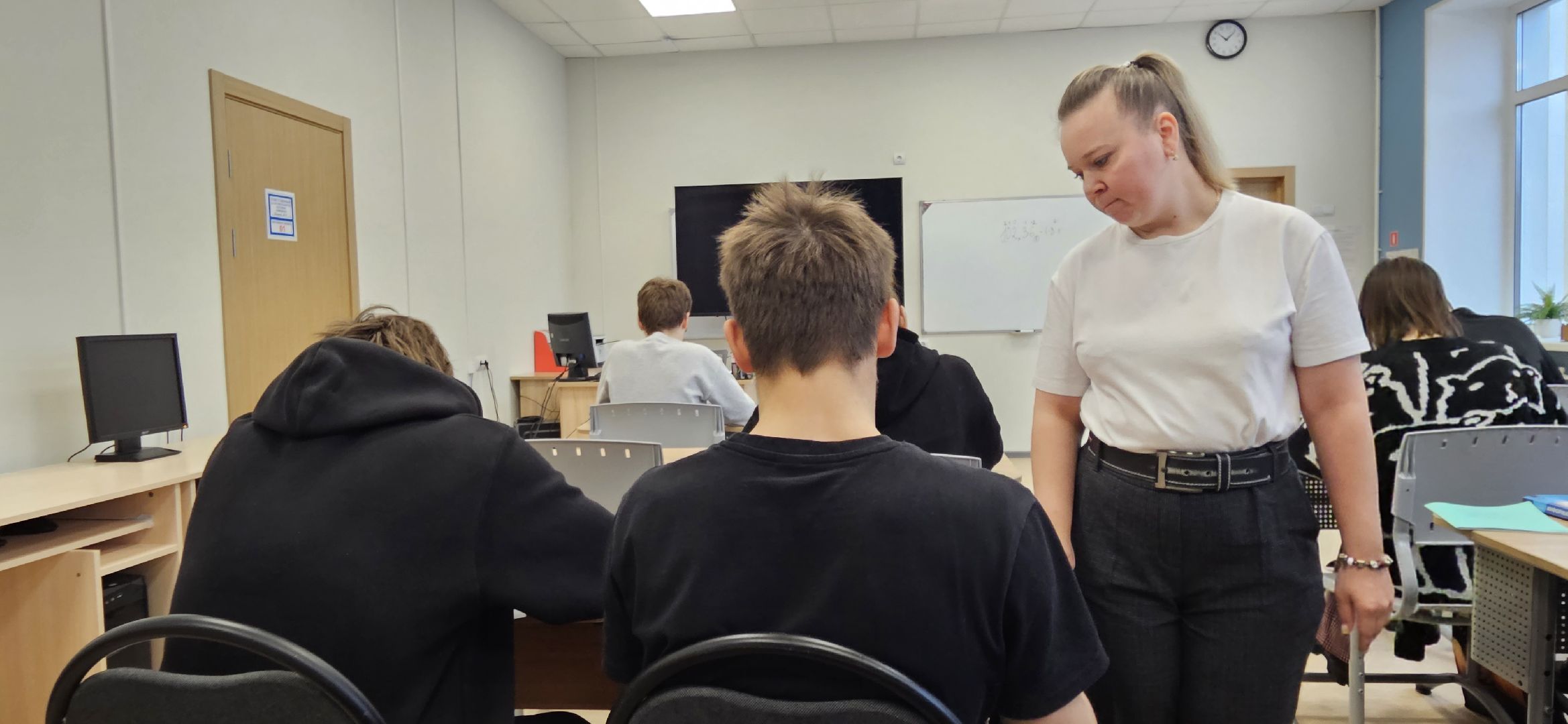 Учитель, Школа, Информатика, Дети, Жуковский,