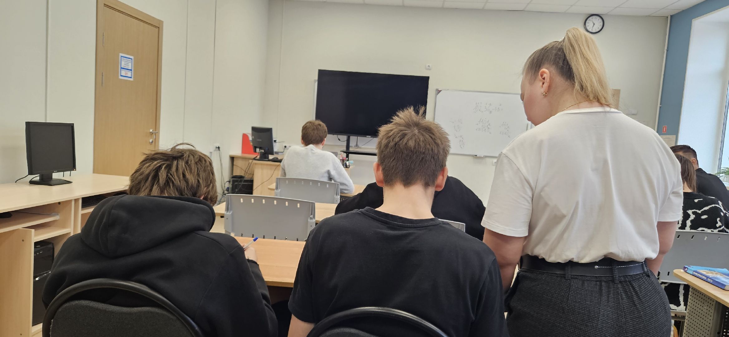 Учитель, Школа, Информатика, Дети, Жуковский,