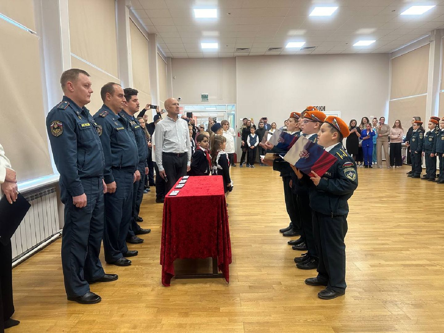 кадеты, посвящение