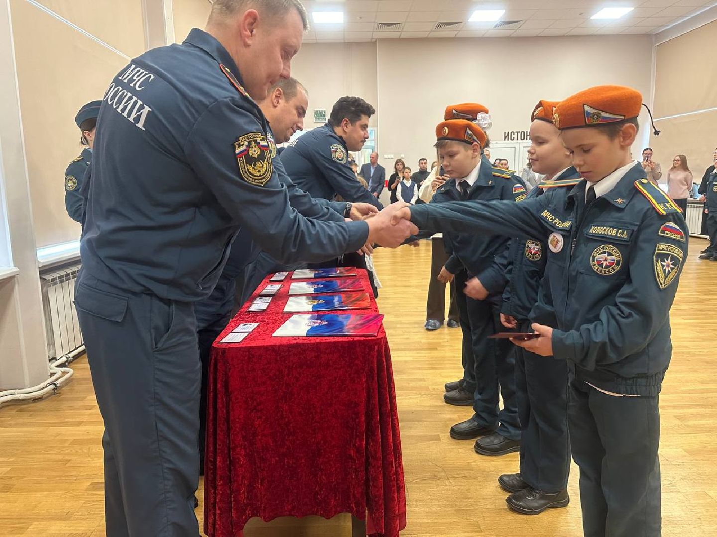 кадеты, посвящение