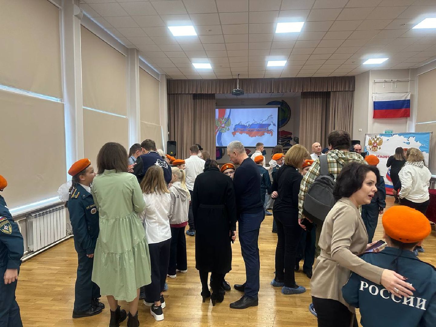 кадеты, посвящение