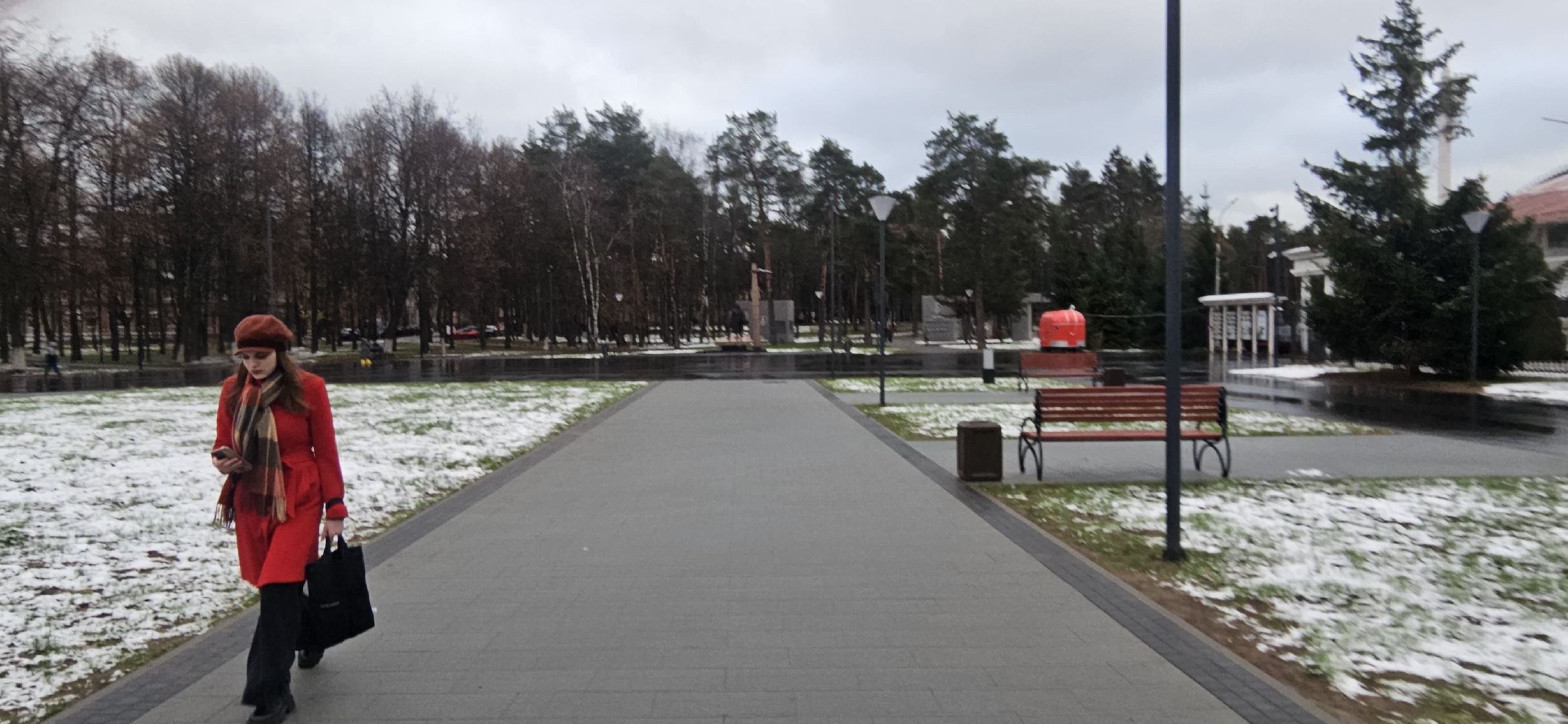 Благоустройство, Жуковский, вечный огонь,