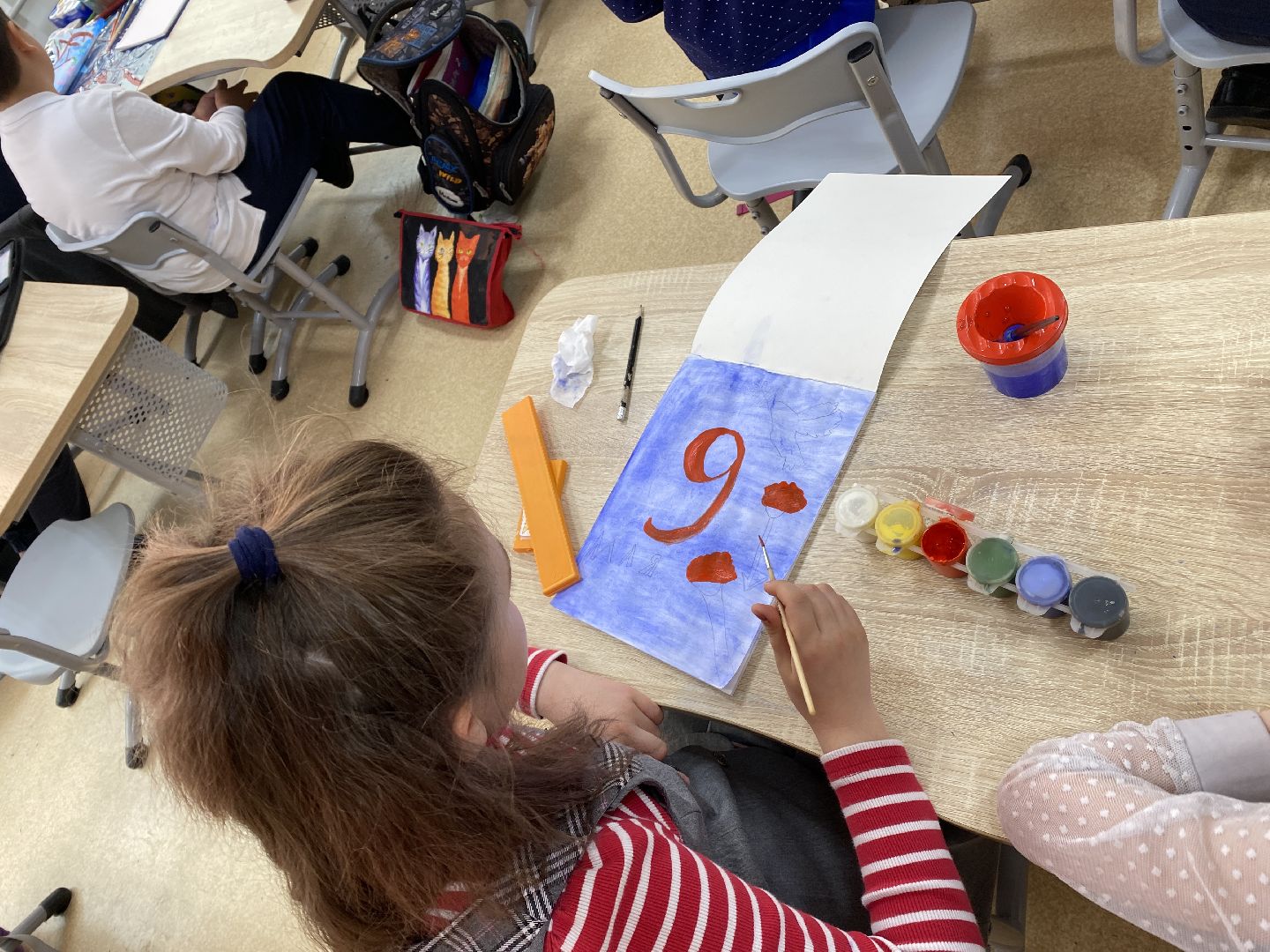 Чехов, школа, ученики, День победы, 9 мая