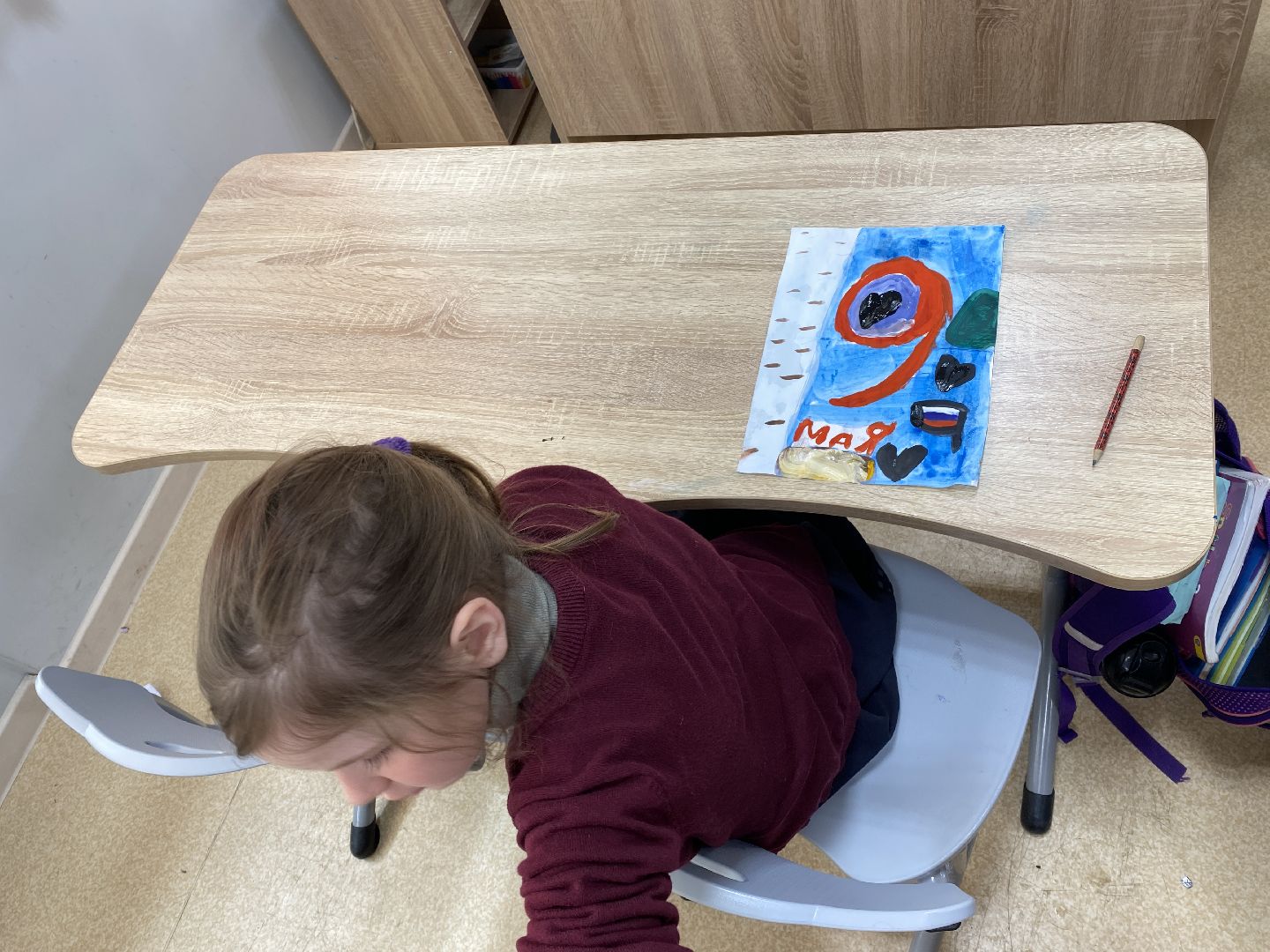 Чехов, школа, ученики, День победы, 9 мая