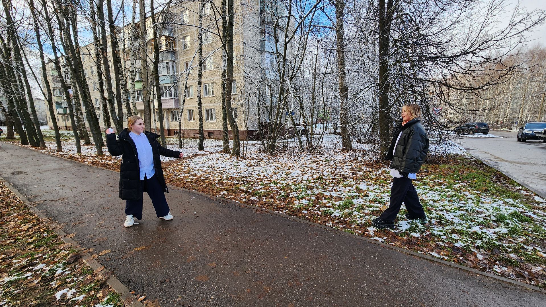 Солнечногорск, Вериикалки, Уборка снега, Снегопад, ЖКХ,