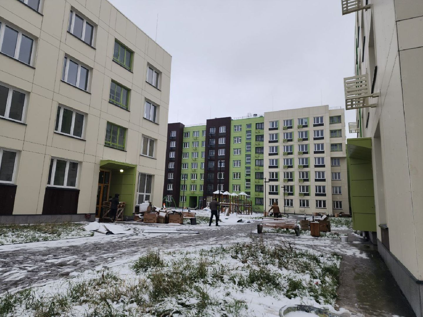 пущино, благоустройство дворов, серпухов, переселение из аварийного жилья, вертикалки,