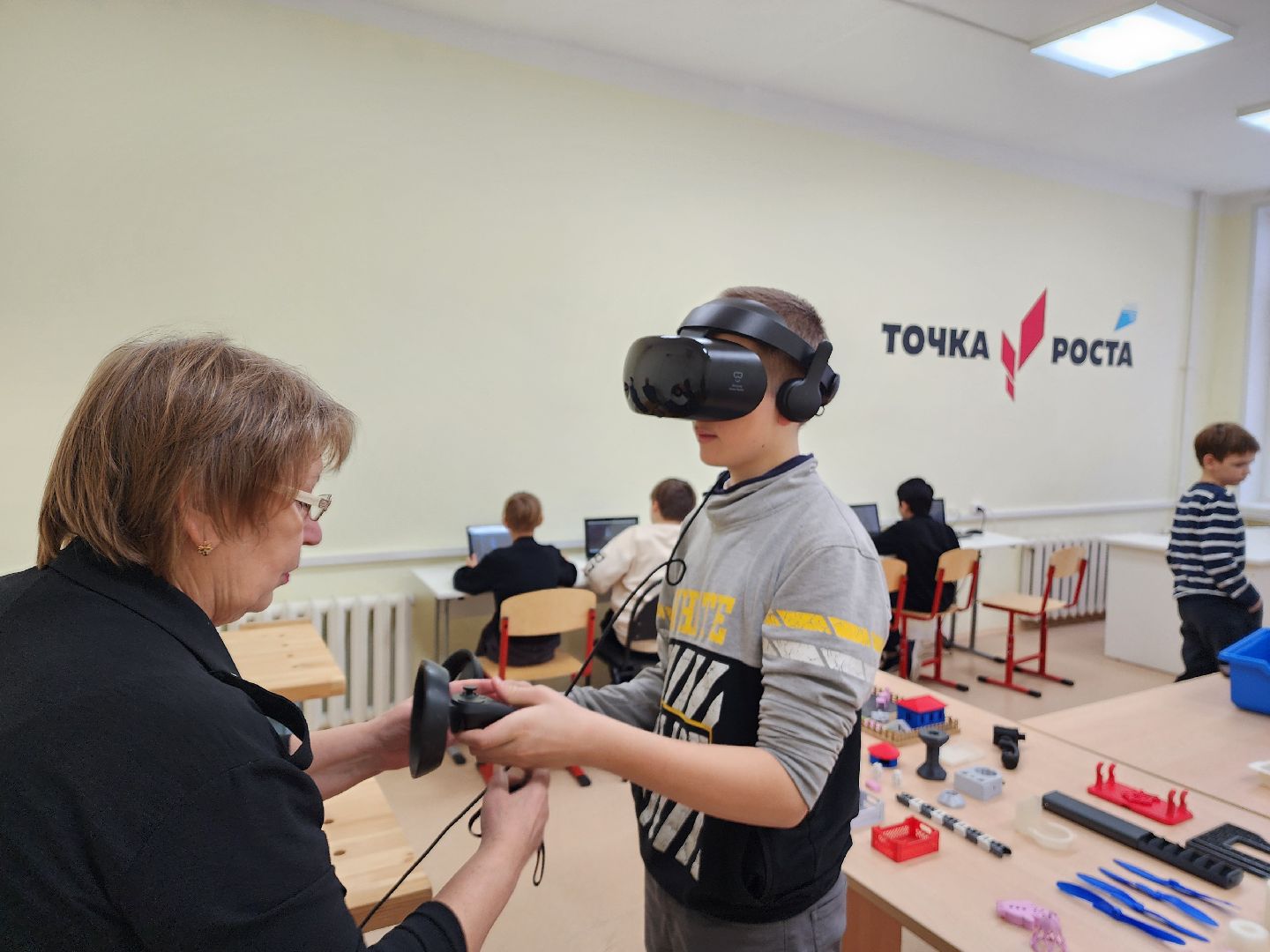 красноармейск, городской округ пушкинский, точка роста, урок технологии, вертикалки,