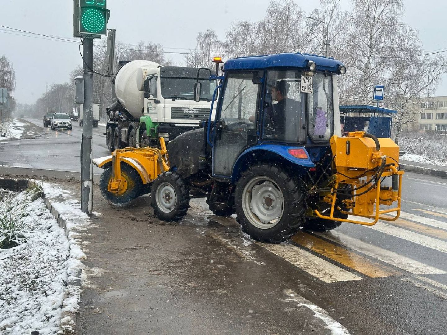уборка снега, после снегопада, домодедедово,