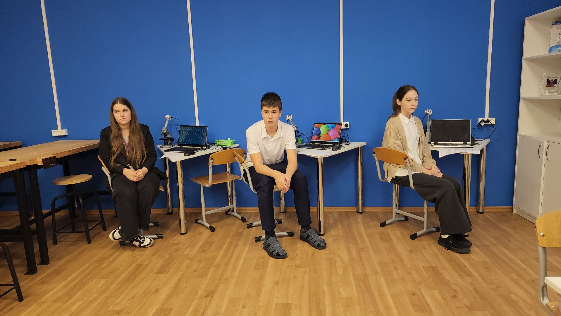 вертикалки, пушкино, школа, образовательный центр, цифровые технологии, точка роста, учителя, школьники,биология,