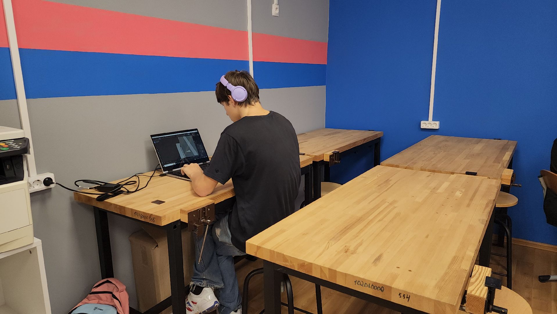 вертикалки, пушкино, школа, образовательный центр, цифровые технологии, точка роста, учителя, школьники,биология,