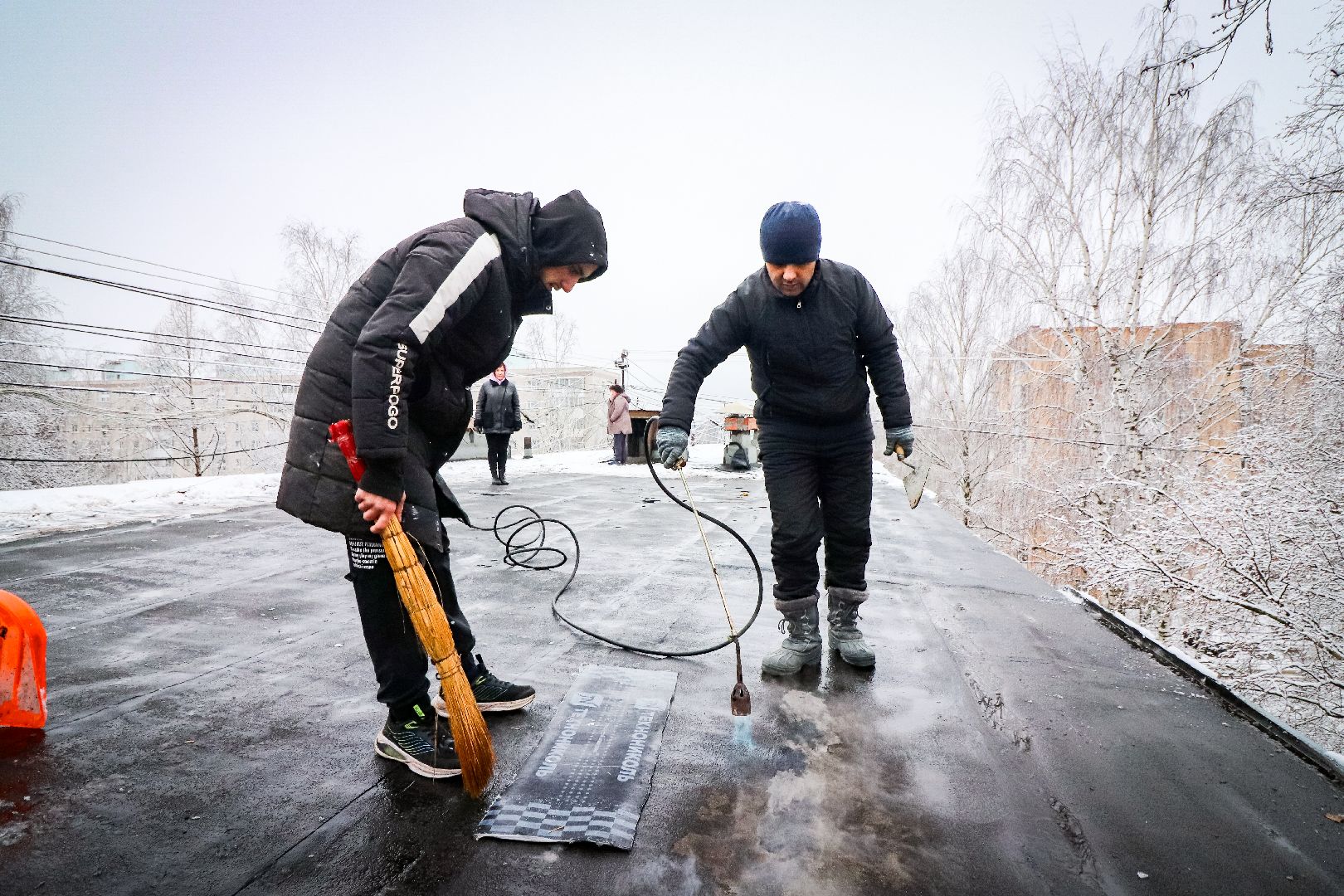 Клин, общество, ЖКХ, ремонт кровли, вертикалки,
