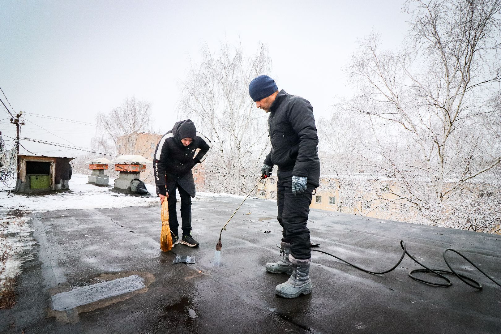 Клин, общество, ЖКХ, ремонт кровли, вертикалки,