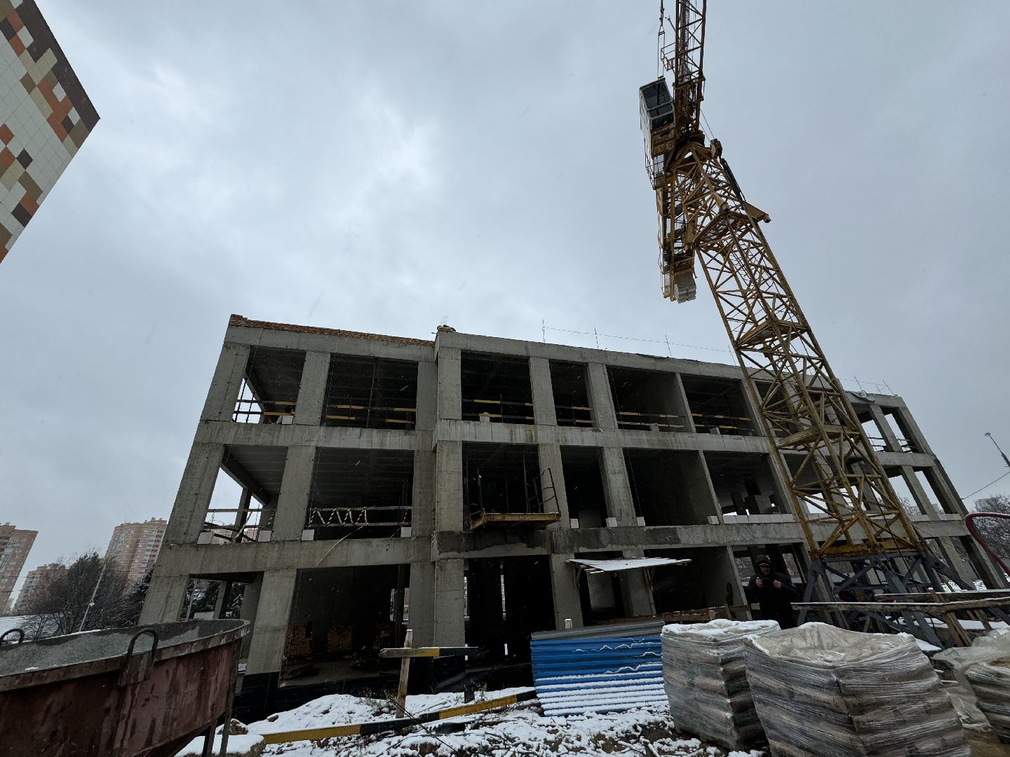 новый детский сад, глава ленинского городского округа, жк зеленые аллеи, ход строительства детского сада,