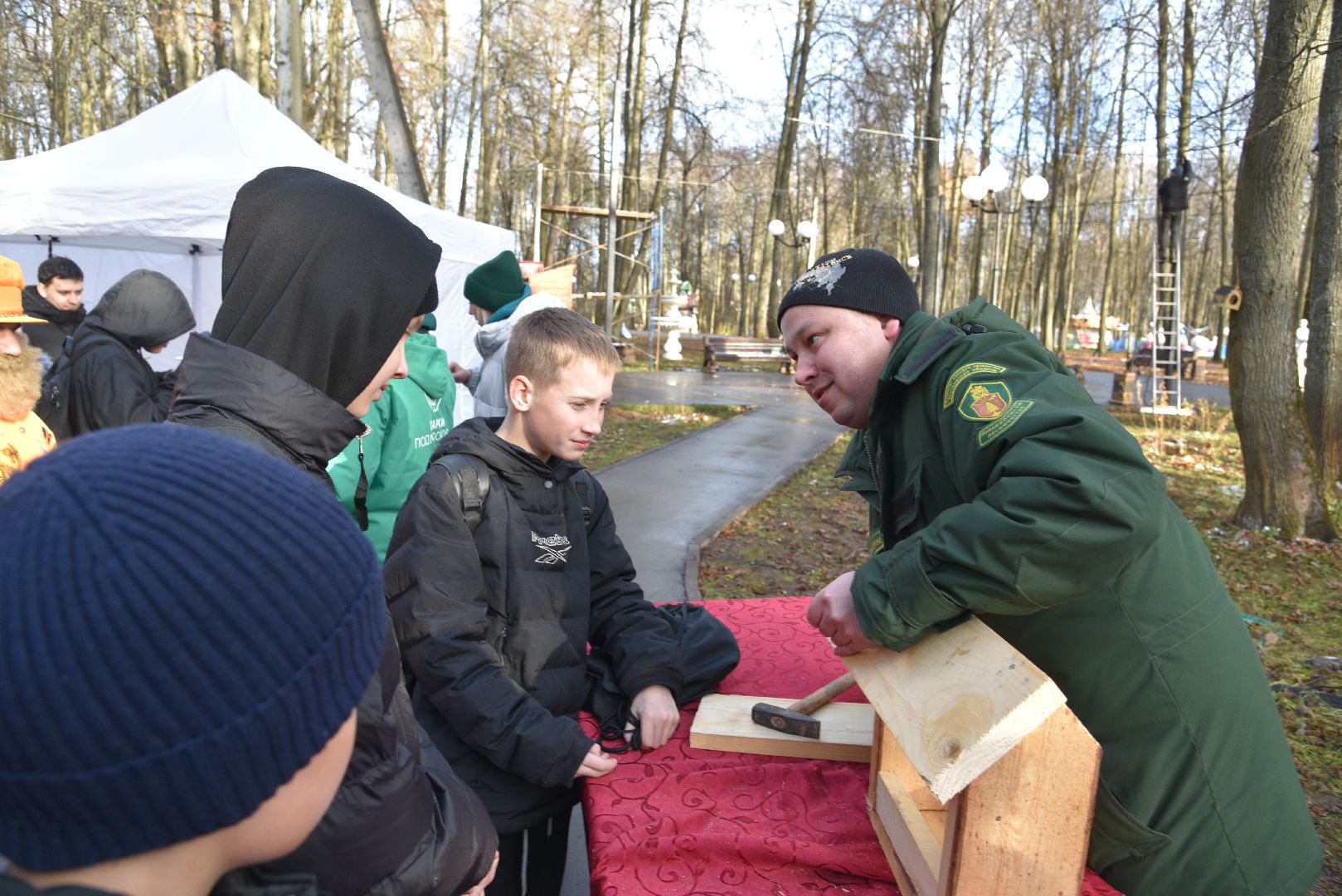 лотошино, лотошинский парк, птицы, твори добро, акция, парки подмосковья,