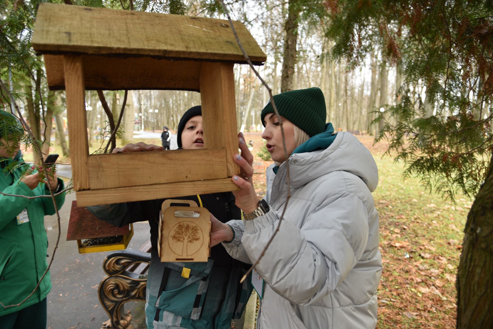 лотошино, лотошинский парк, птицы, твори добро, акция, парки подмосковья,