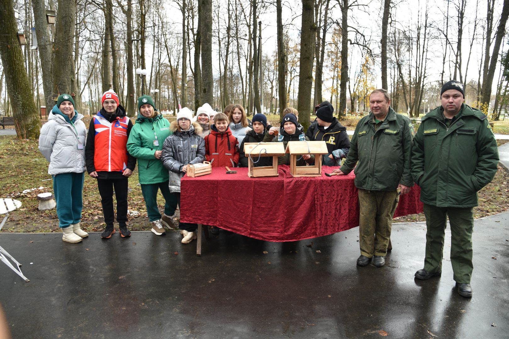 лотошино, лотошинский парк, птицы, твори добро, акция, парки подмосковья,