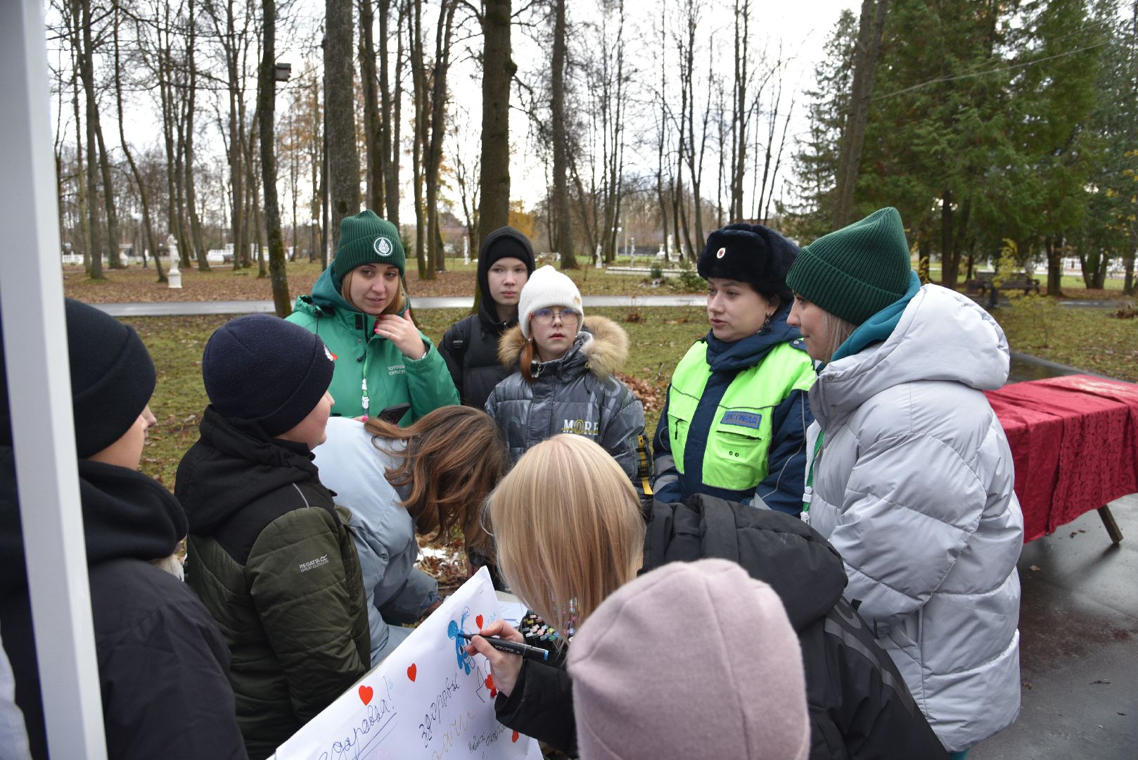 лотошино, лотошинский парк, птицы, твори добро, акция, парки подмосковья,