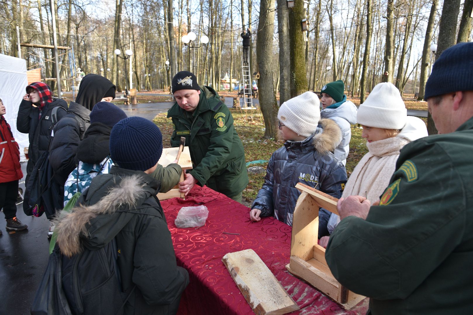 лотошино, лотошинский парк, птицы, твори добро, акция, парки подмосковья,