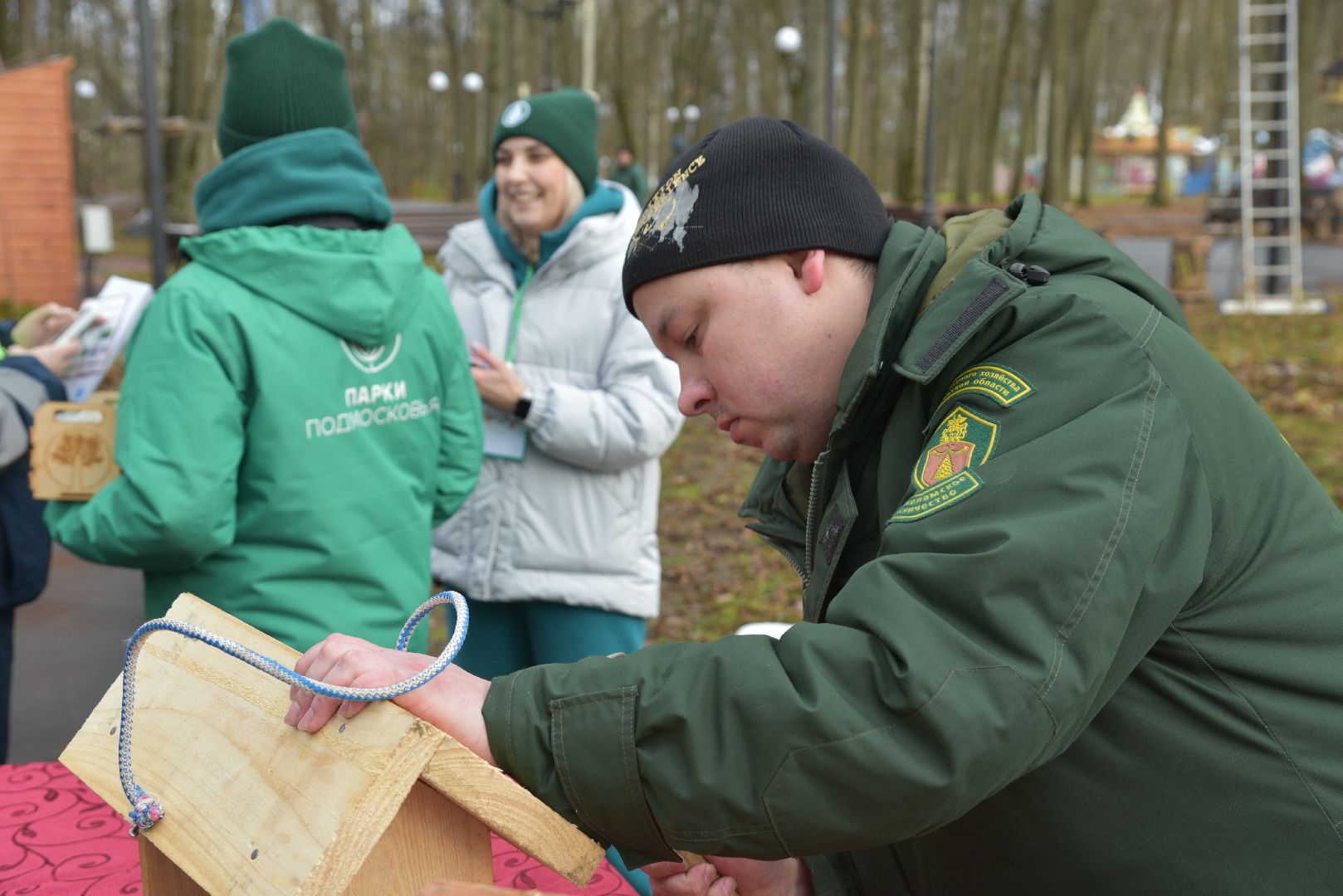 лотошино, лотошинский парк, птицы, твори добро, акция, парки подмосковья,