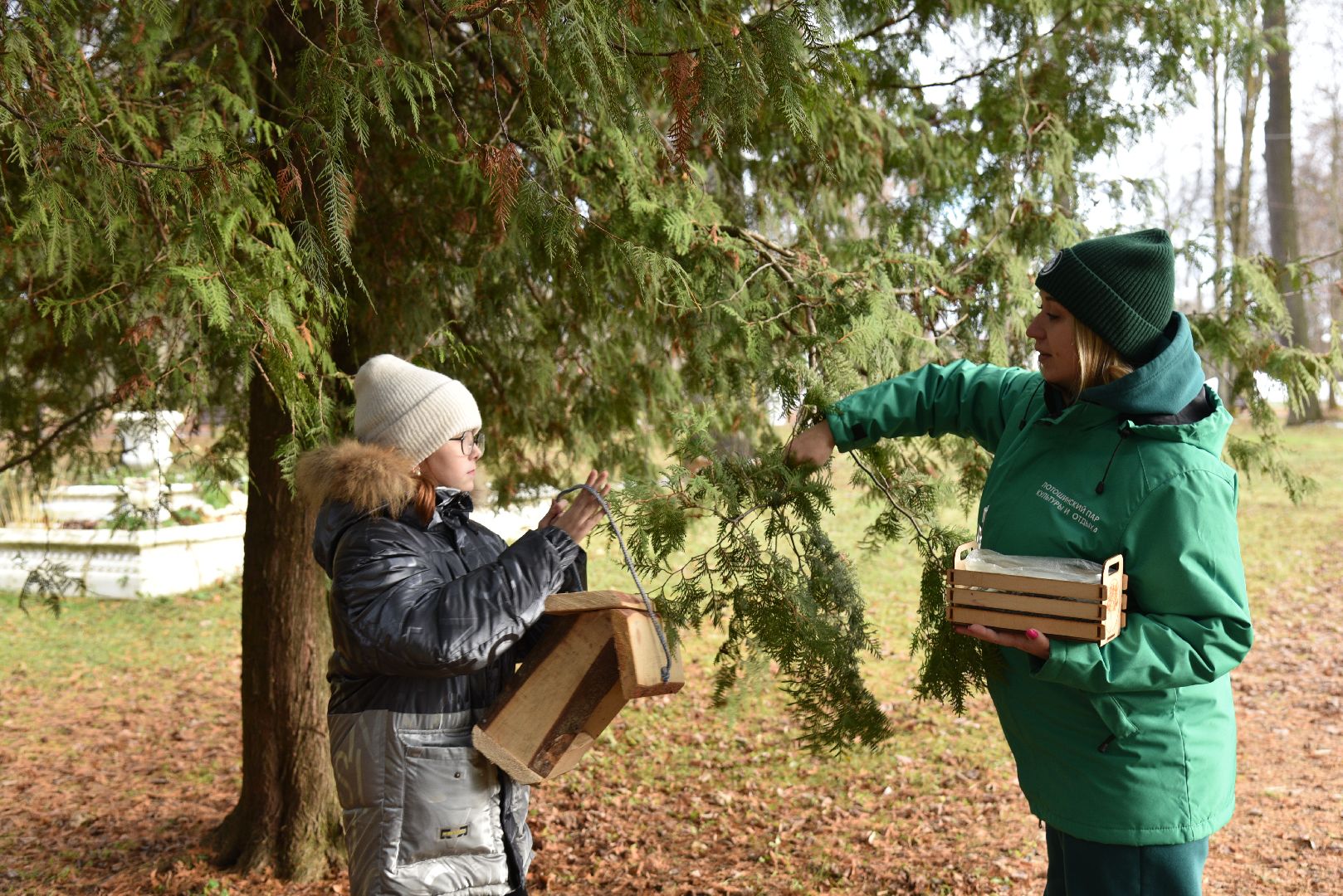 лотошино, лотошинский парк, птицы, твори добро, акция, парки подмосковья,