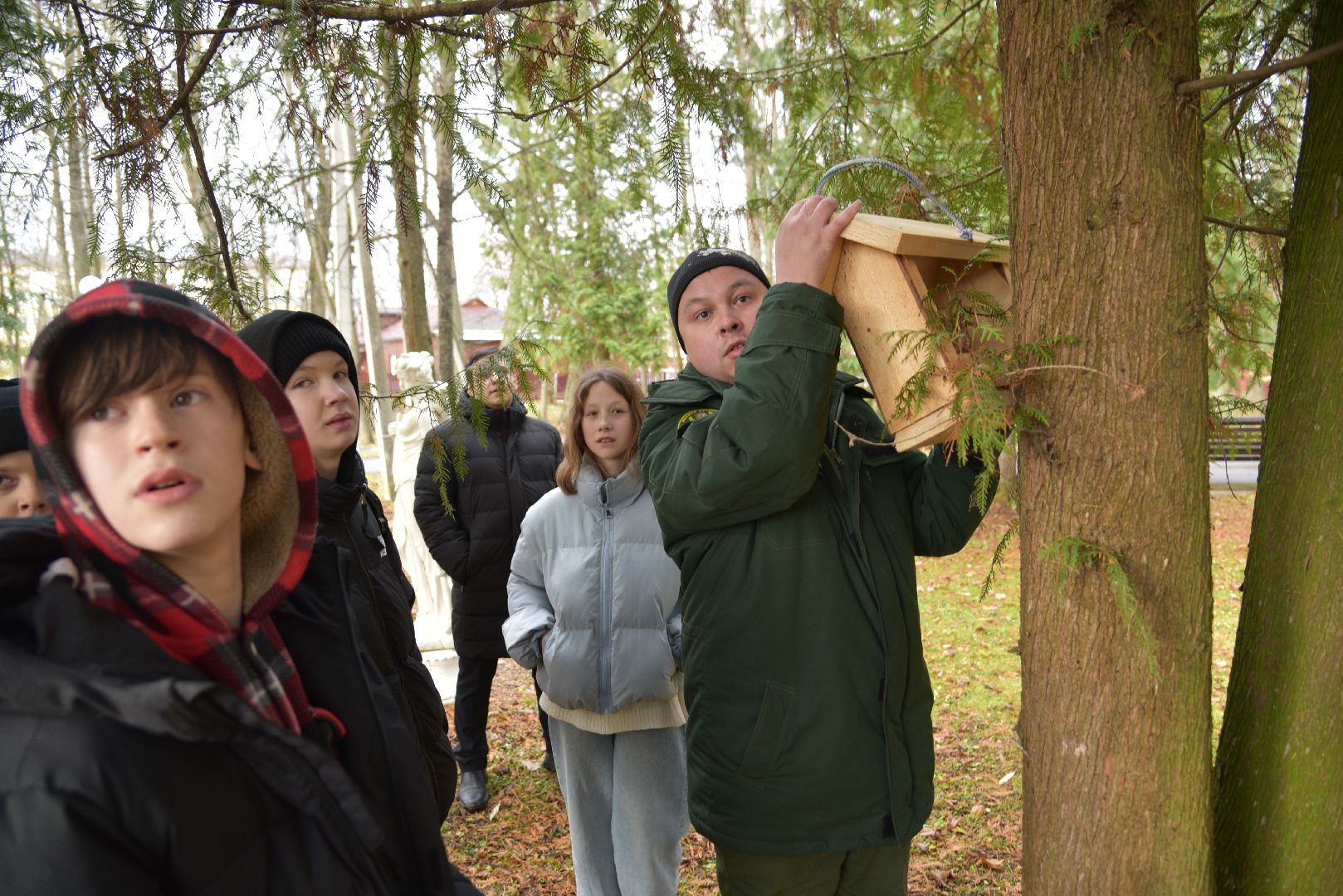 лотошино, лотошинский парк, птицы, твори добро, акция, парки подмосковья,