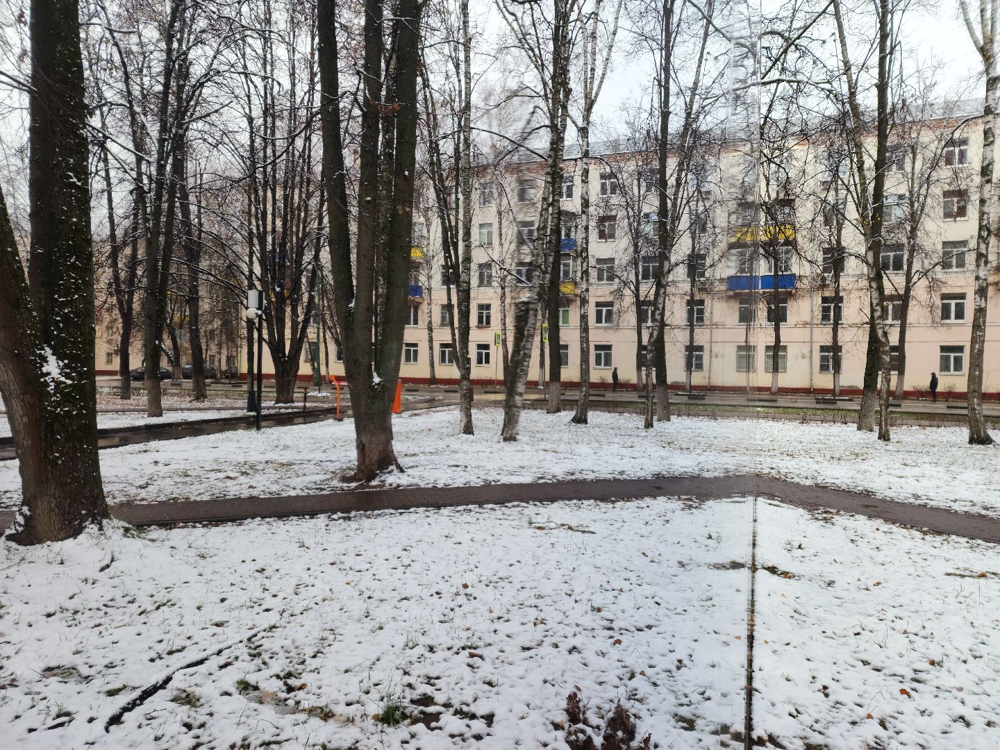 зима, каток, снег, вертикалки,