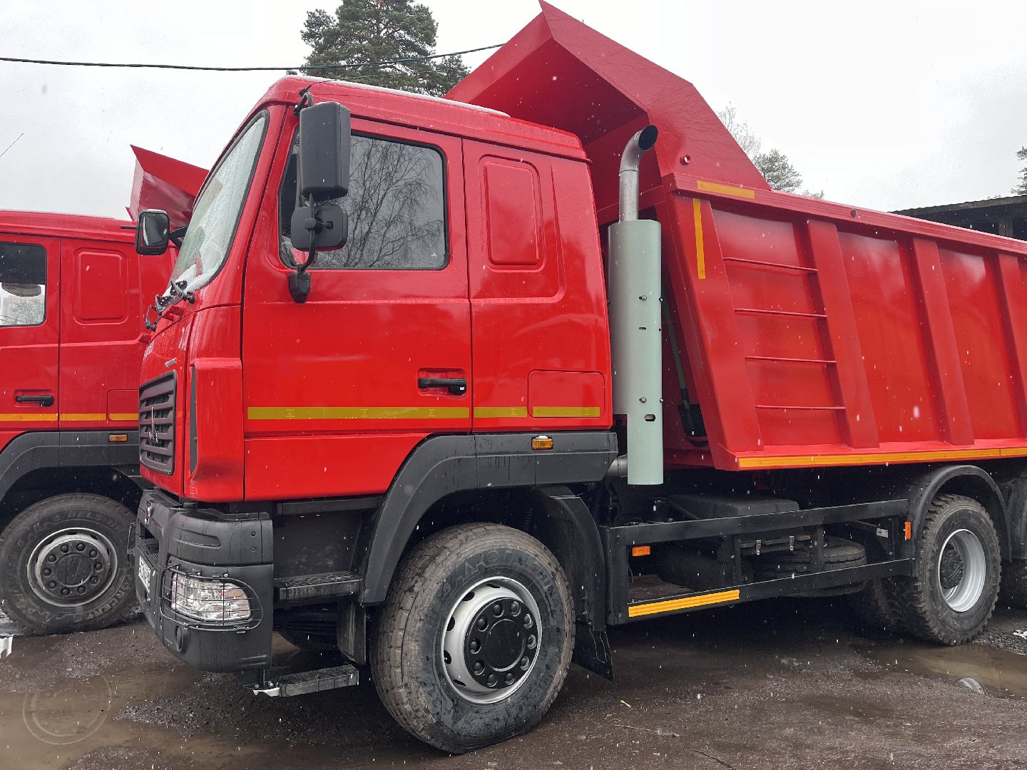 техника, новая техника, маз, трактор, уборка, снег, уборка снега,