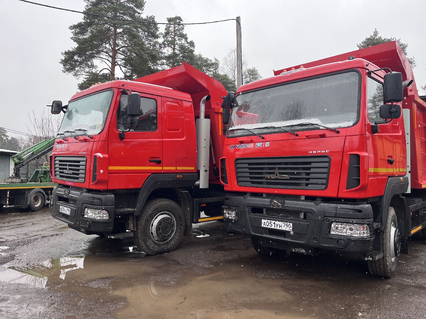 техника, новая техника, маз, трактор, уборка, снег, уборка снега,