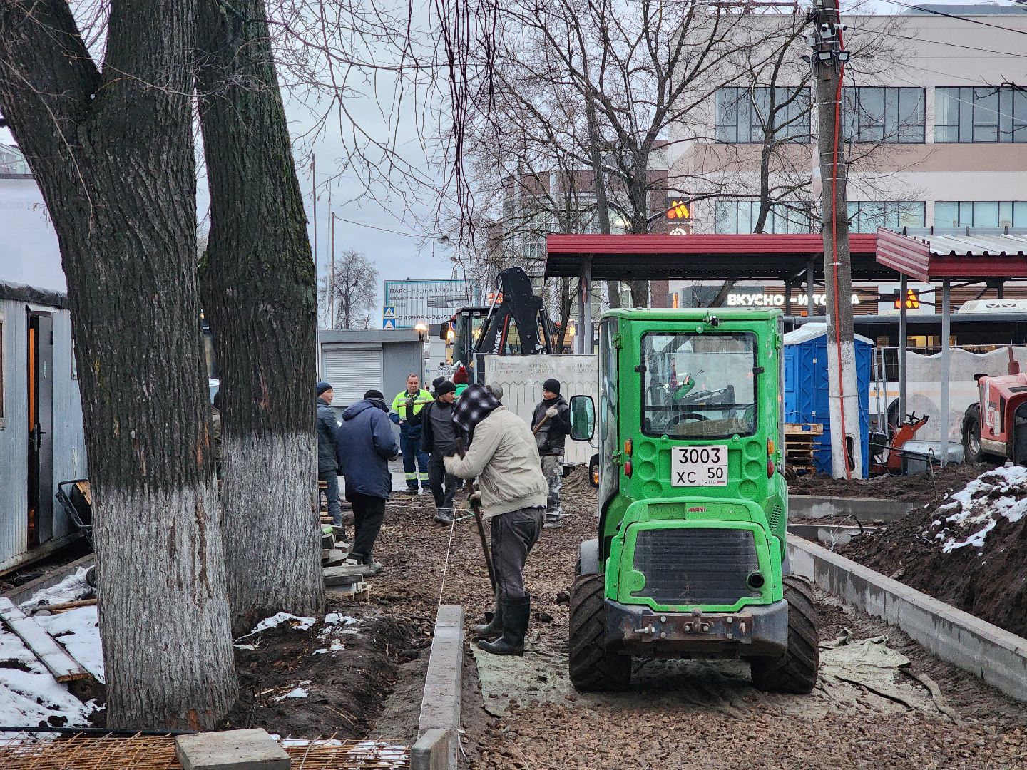 ногинск, благоустройство, реконструкция, строительство, сквер, сквер Ногина, автобусные остановки, вертикалки