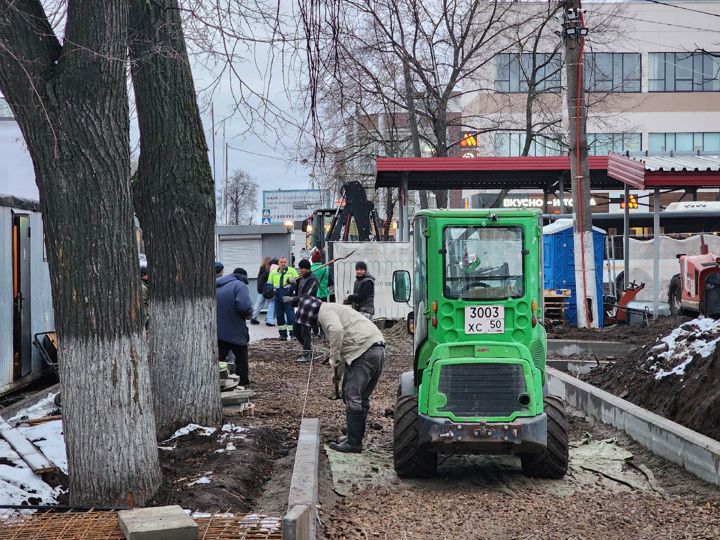 ногинск, благоустройство, реконструкция, строительство, сквер, сквер Ногина, автобусные остановки, вертикалки