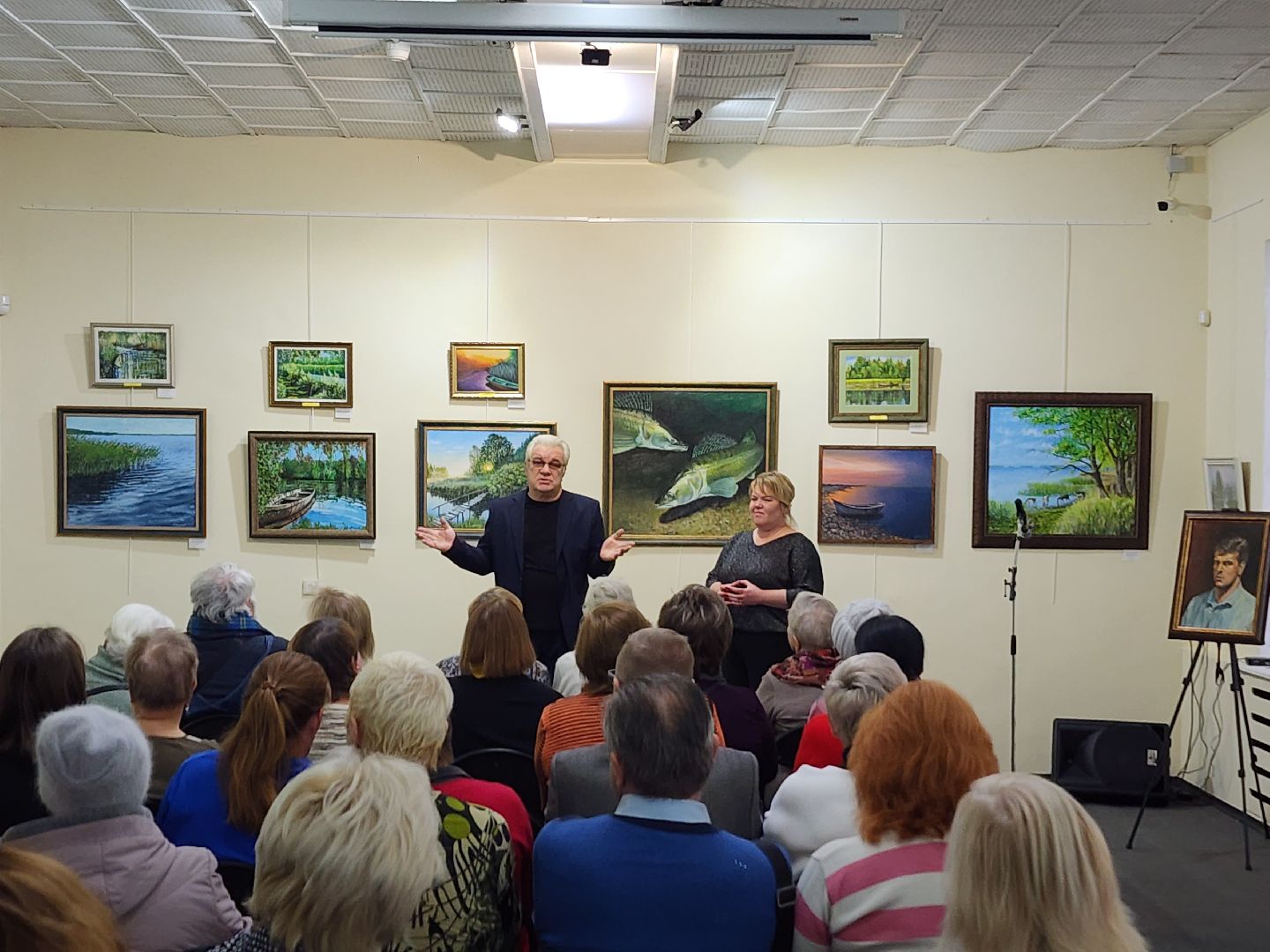 волоколамск, выставка картин, культура, искусство,