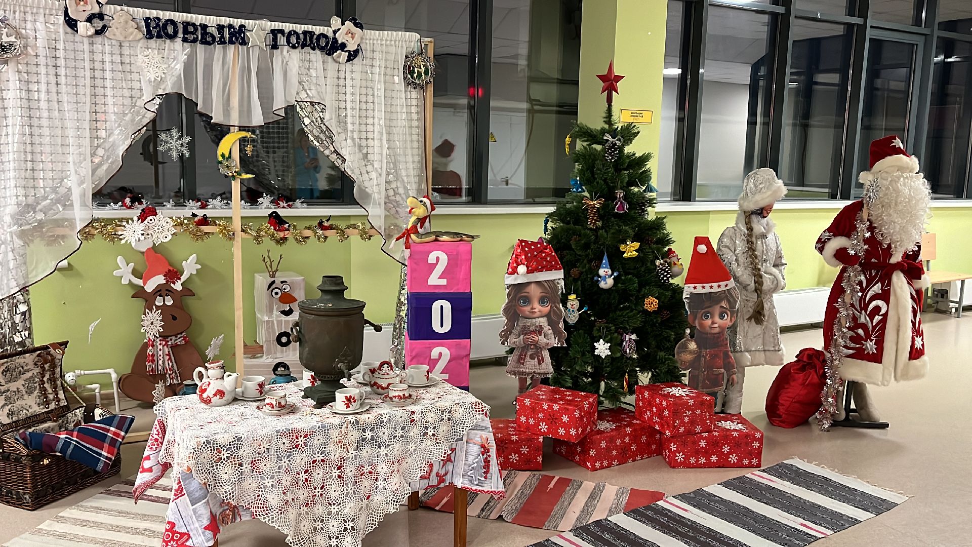 волоколамск, Гимназия, Новый год, сказочный мир,