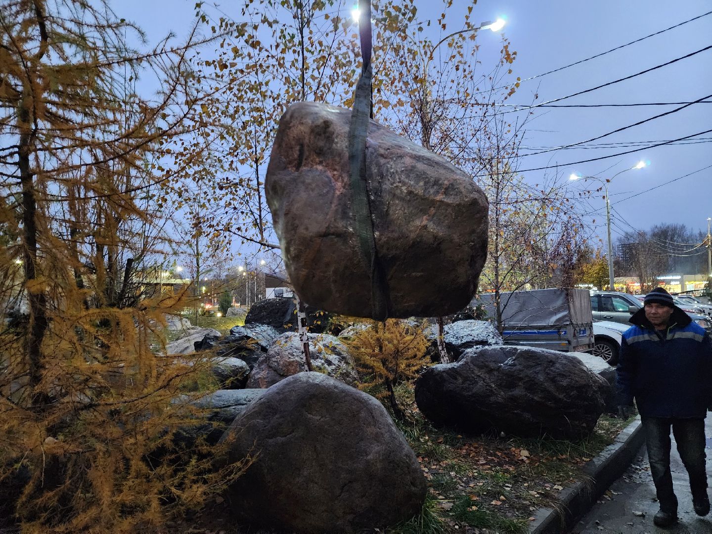 Подольск, сад камней памяти и славы, исполины, память героям, патриотизм,