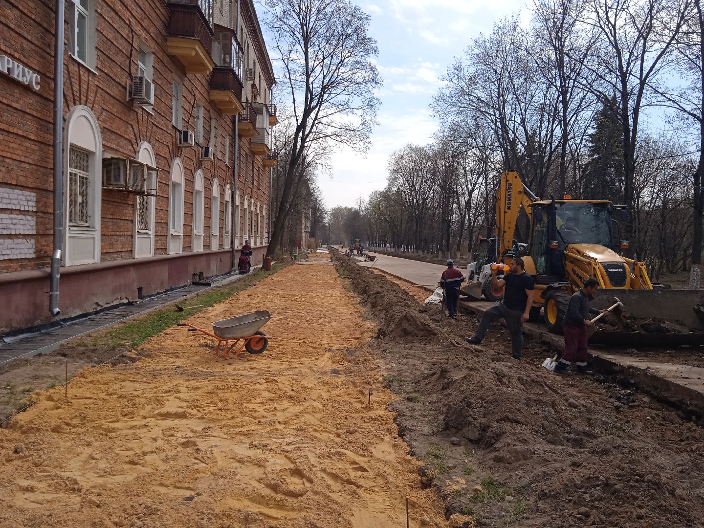 сквер, Звёздный, работы, благоустройство, инфраструктура