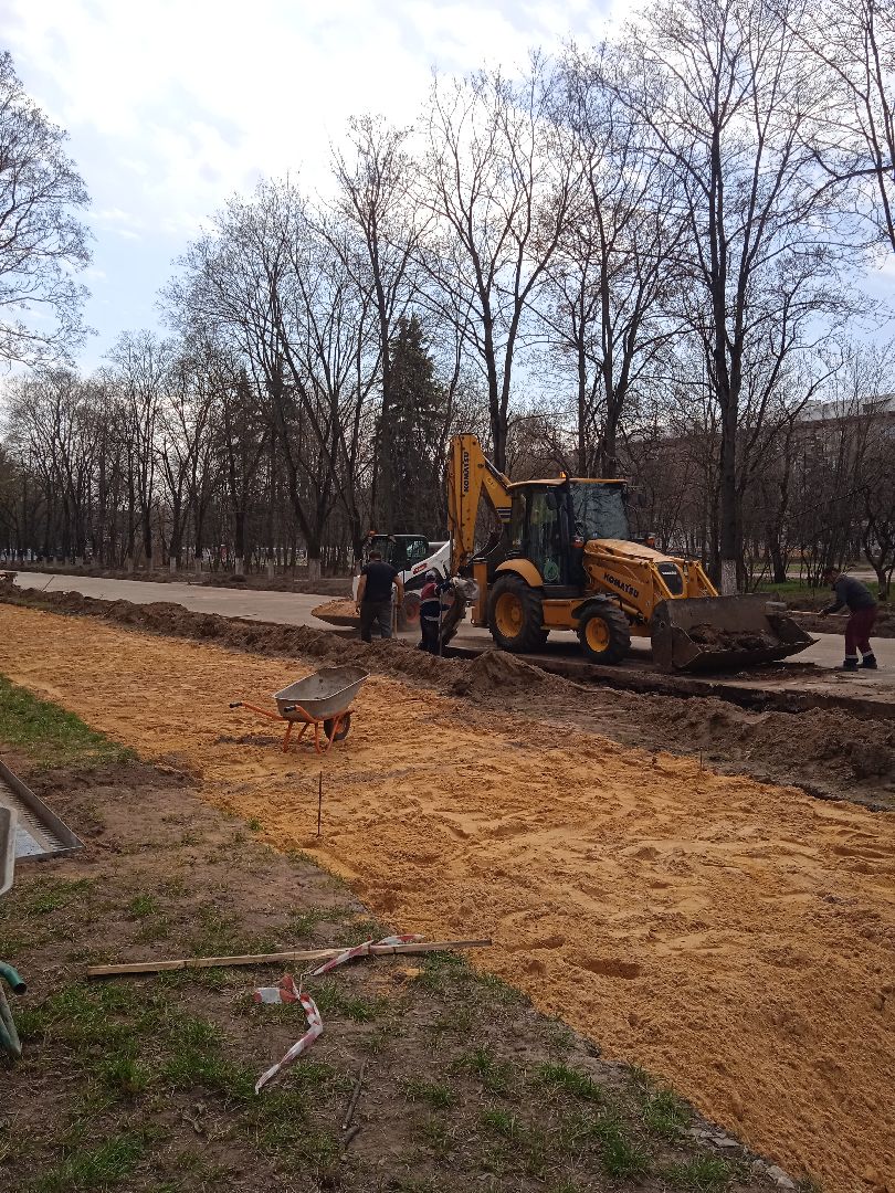 сквер, Звёздный, работы, благоустройство, инфраструктура