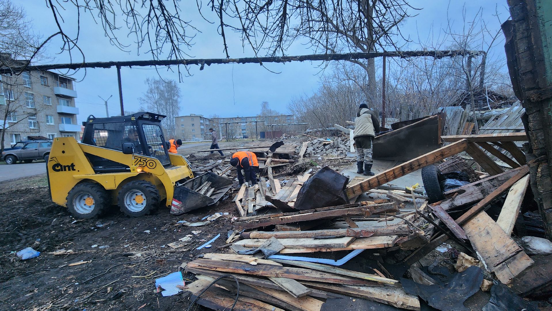 благоустройство, снос сараев, Рошаль, городской округ Шатура,