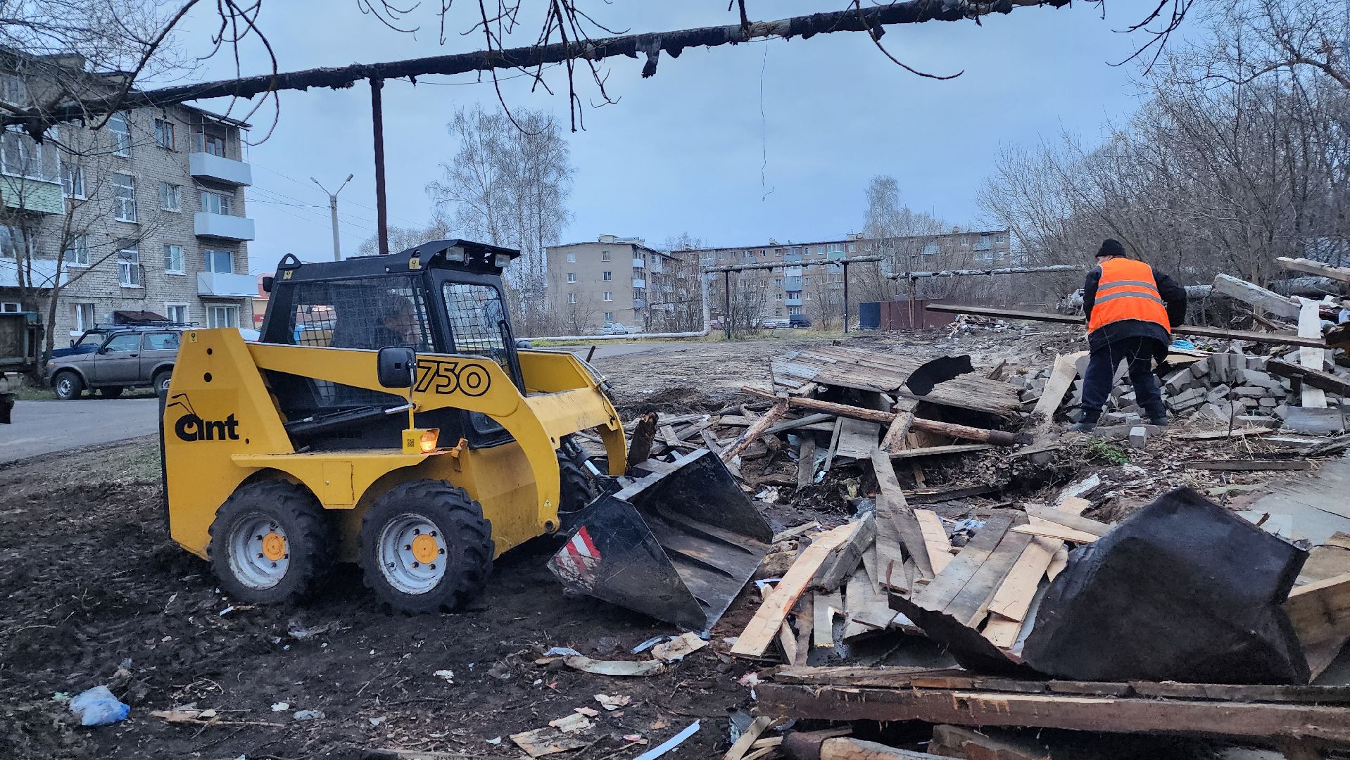 благоустройство, снос сараев, Рошаль, городской округ Шатура,