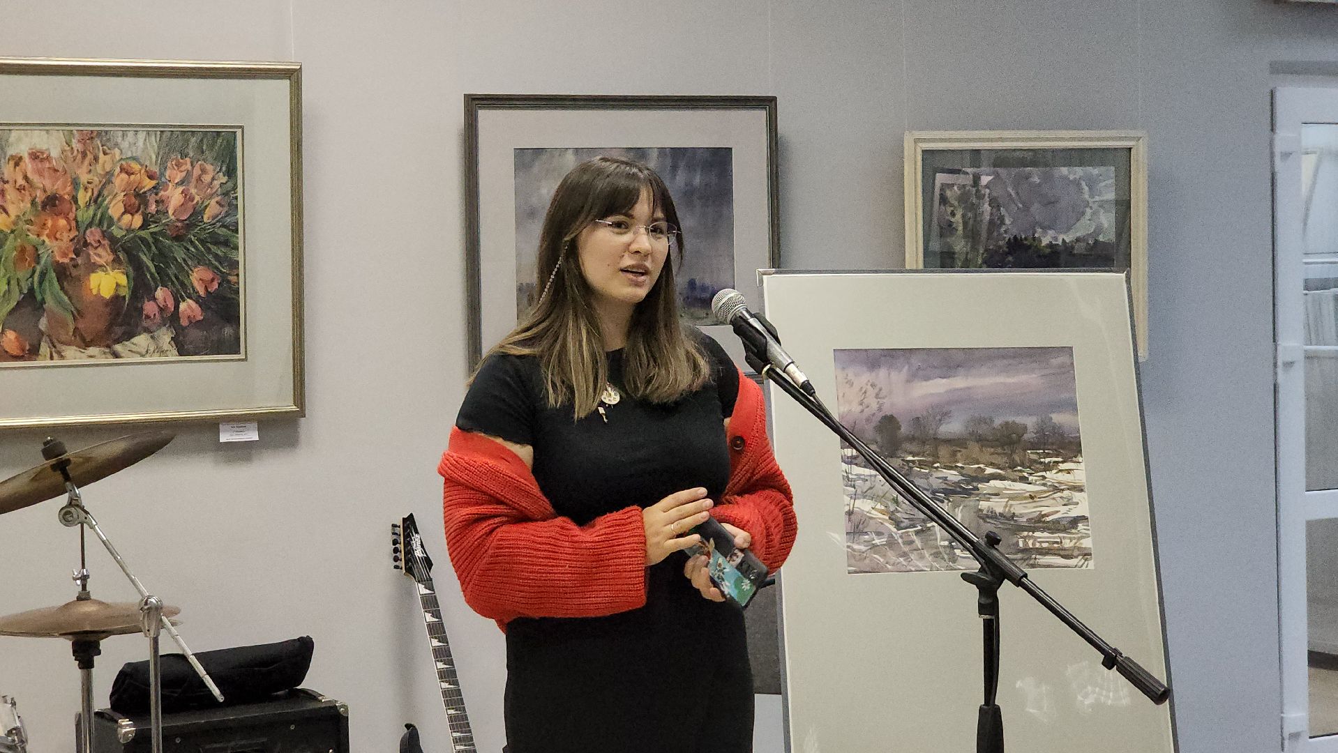 Галерея, художественная выставка, Юбилей, Лобня,